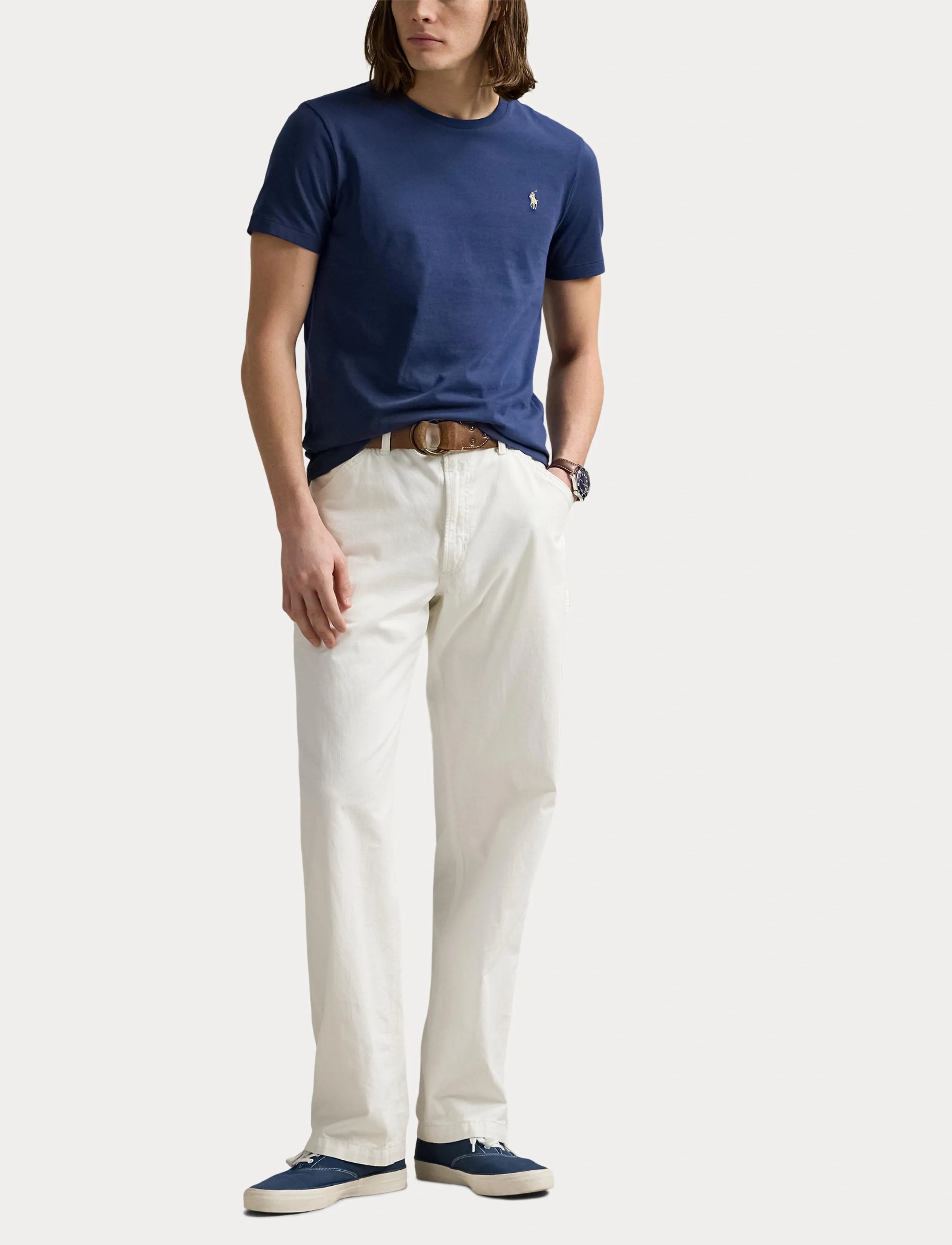 Polo Ralph Lauren - 26/1 JERSEY-SSL-TSH - basic t-shirts - rustic navy/c8640 - 4