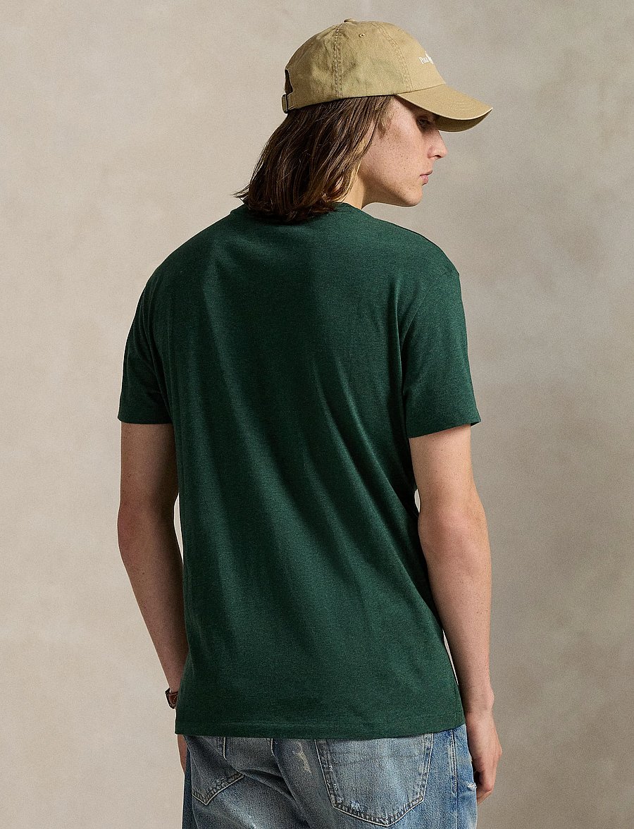 Polo Ralph Lauren - Custom Slim Fit Jersey Crewneck T-Shirt - kurzärmelig - scotch pine heath - 2