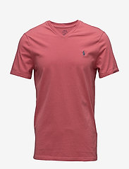 Custom Slim Fit Jersey V-Neck T-Shirt - ADIRONDACK BERRY