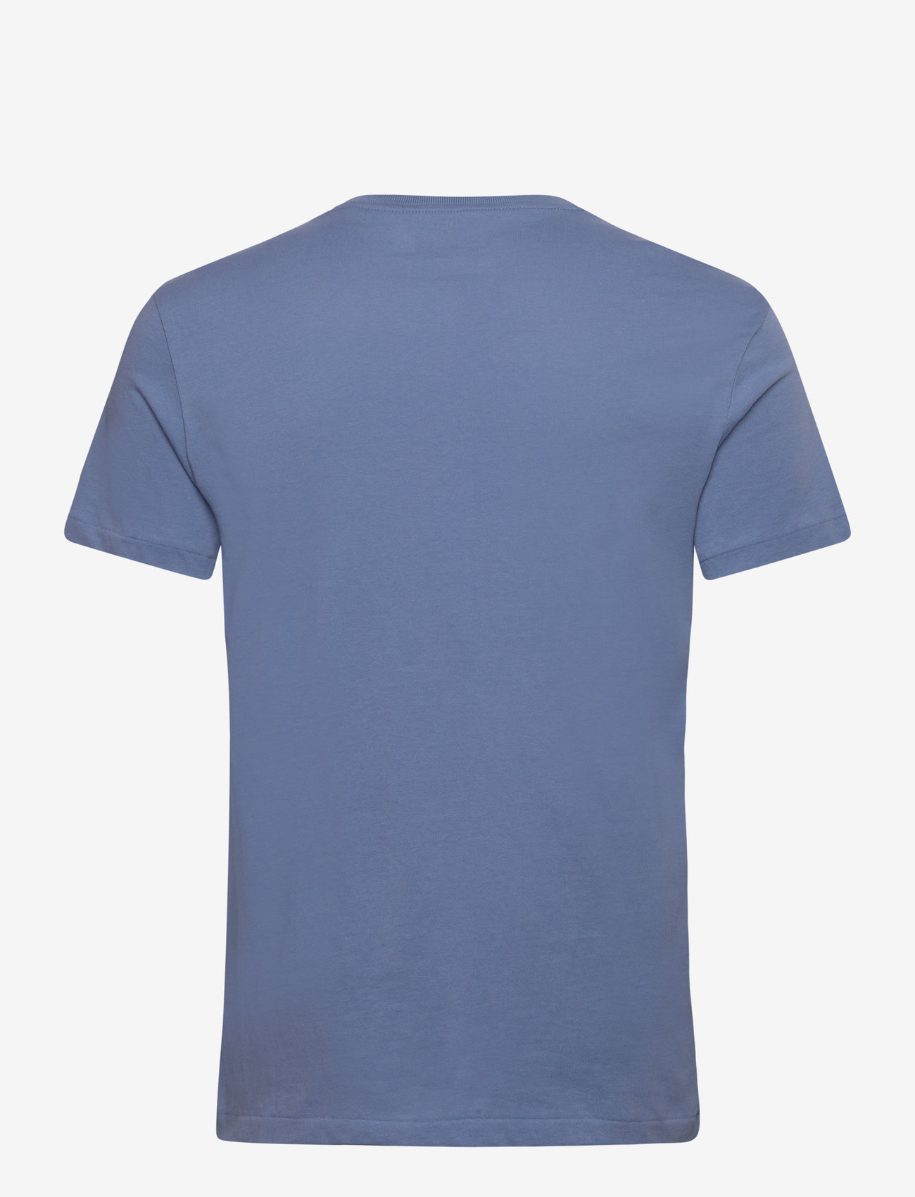 Polo Ralph Lauren - Custom Slim Fit Jersey V-Neck T-Shirt - kortærmede t-shirts - campus blue/c3828 - 1