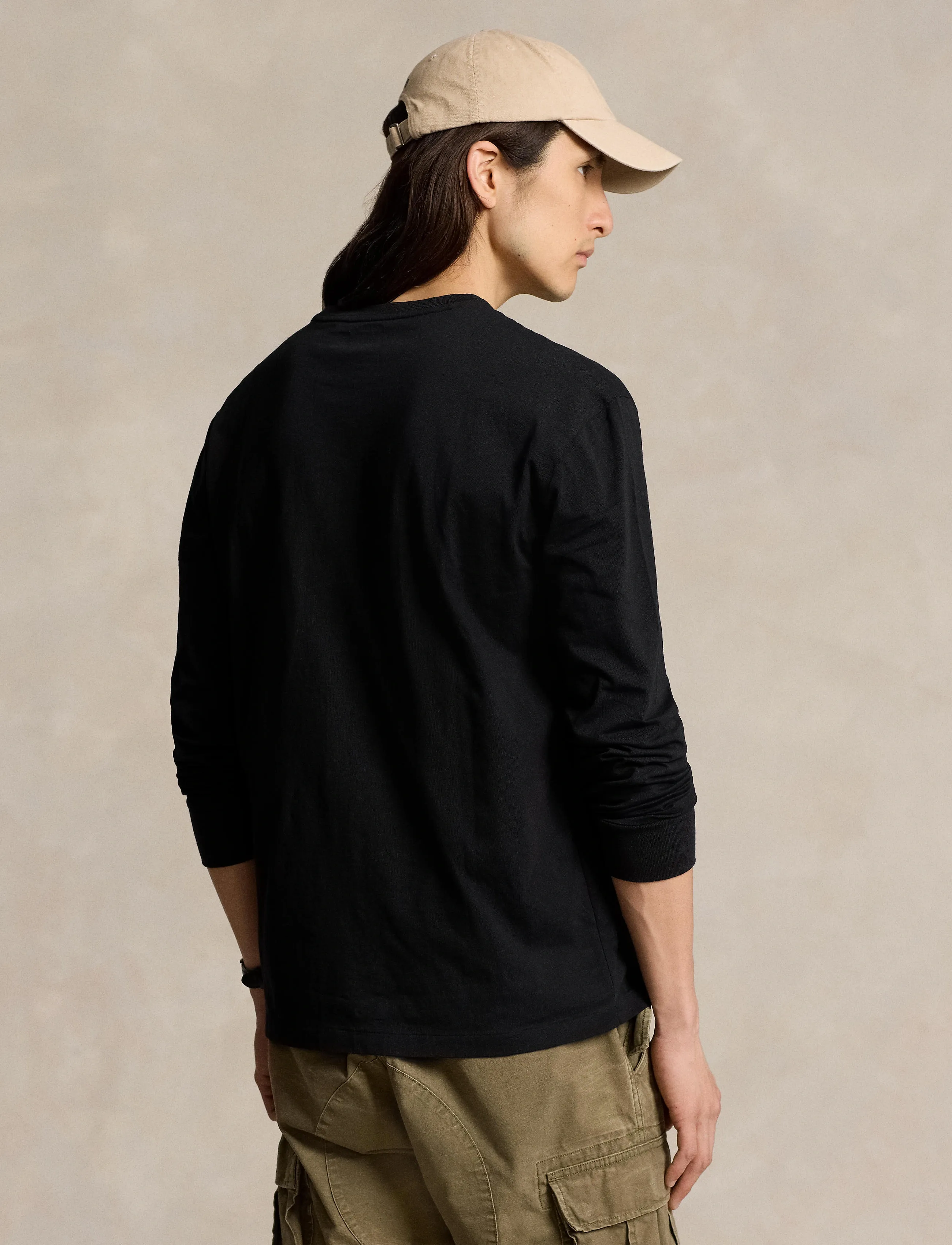 Polo Ralph Lauren - Classic Fit Jersey Long-Sleeve T-Shirt - t-shirts à manches longues - polo black/c3870 - 3