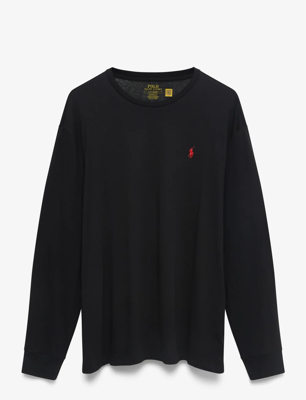 Polo Ralph Lauren - Classic Fit Jersey Long-Sleeve T-Shirt - långärmade t-shirts - polo black/c3870 - 2