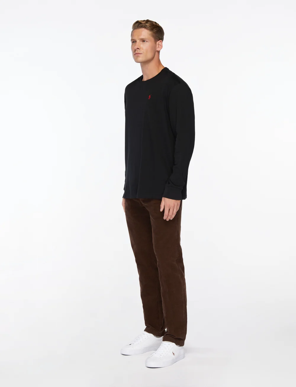 Polo Ralph Lauren - Classic Fit Jersey Long-Sleeve T-Shirt - långärmade t-shirts - polo black/c3870 - 4