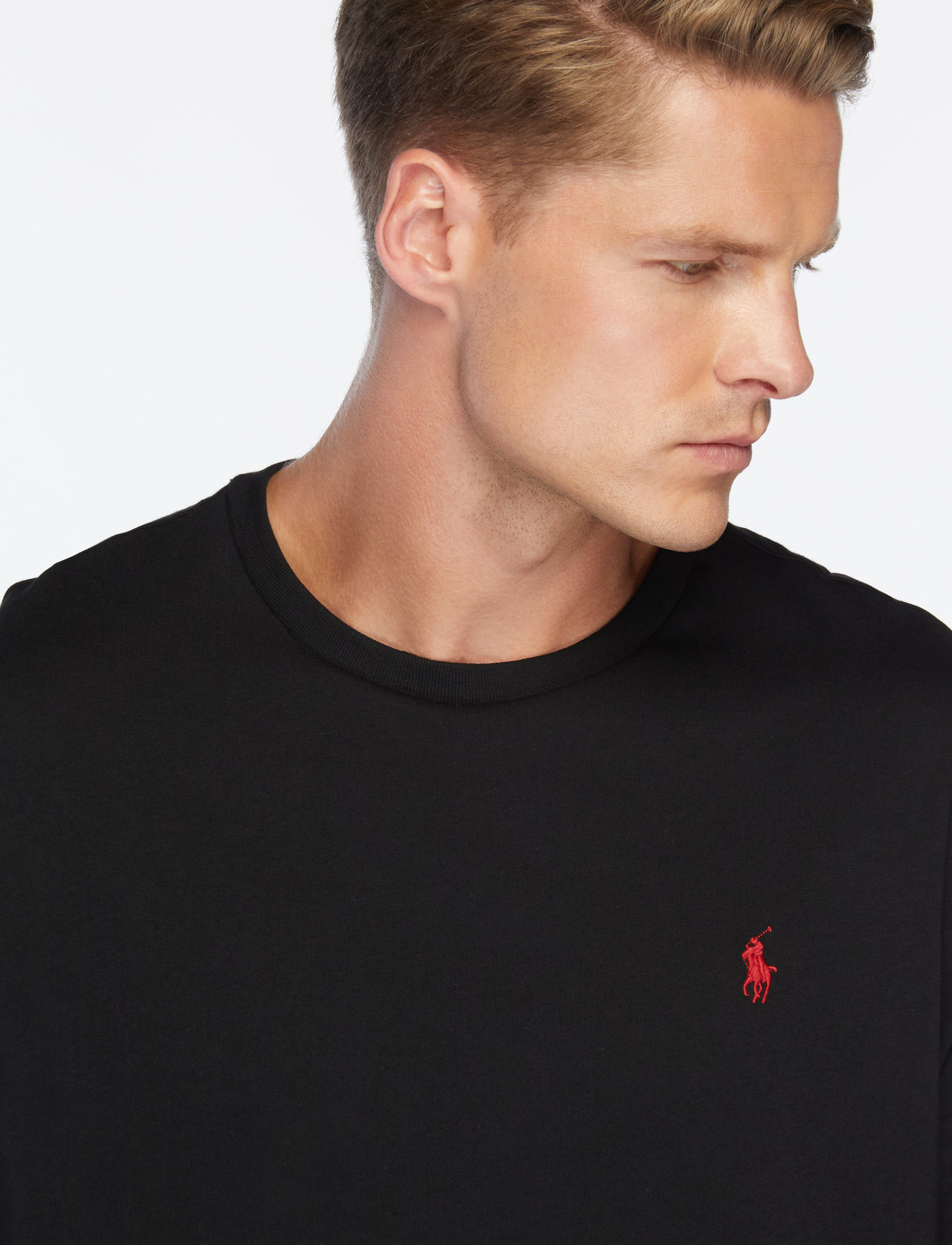 【POLO RALPH LAUREN】Big Fit LS Shirts Polo Ralph Lauren Classic Fit Jersey Long-sleeve T-shirt