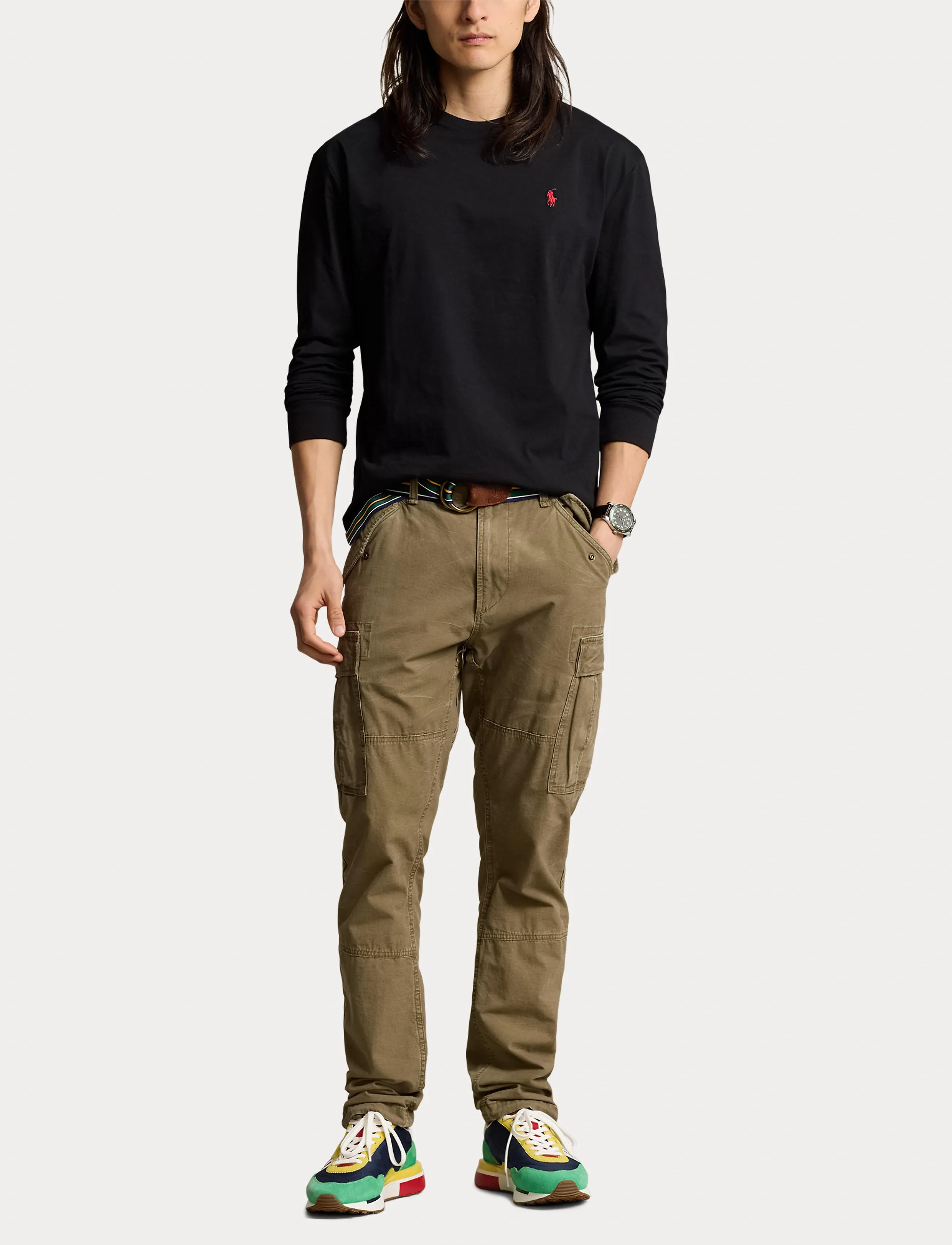 Polo Ralph Lauren - Classic Fit Jersey Long-Sleeve T-Shirt - t-shirts à manches longues - polo black/c3870 - 5