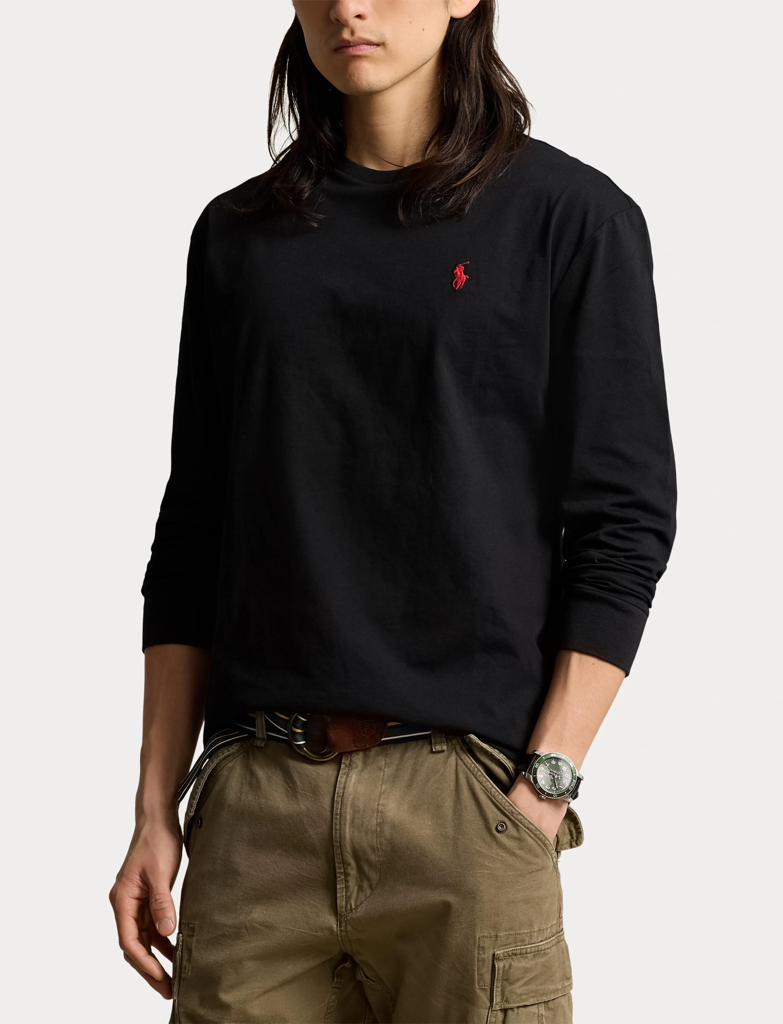 Polo Ralph Lauren Classic Fit Jersey Long-Sleeve T-Shirt herr – bild 5