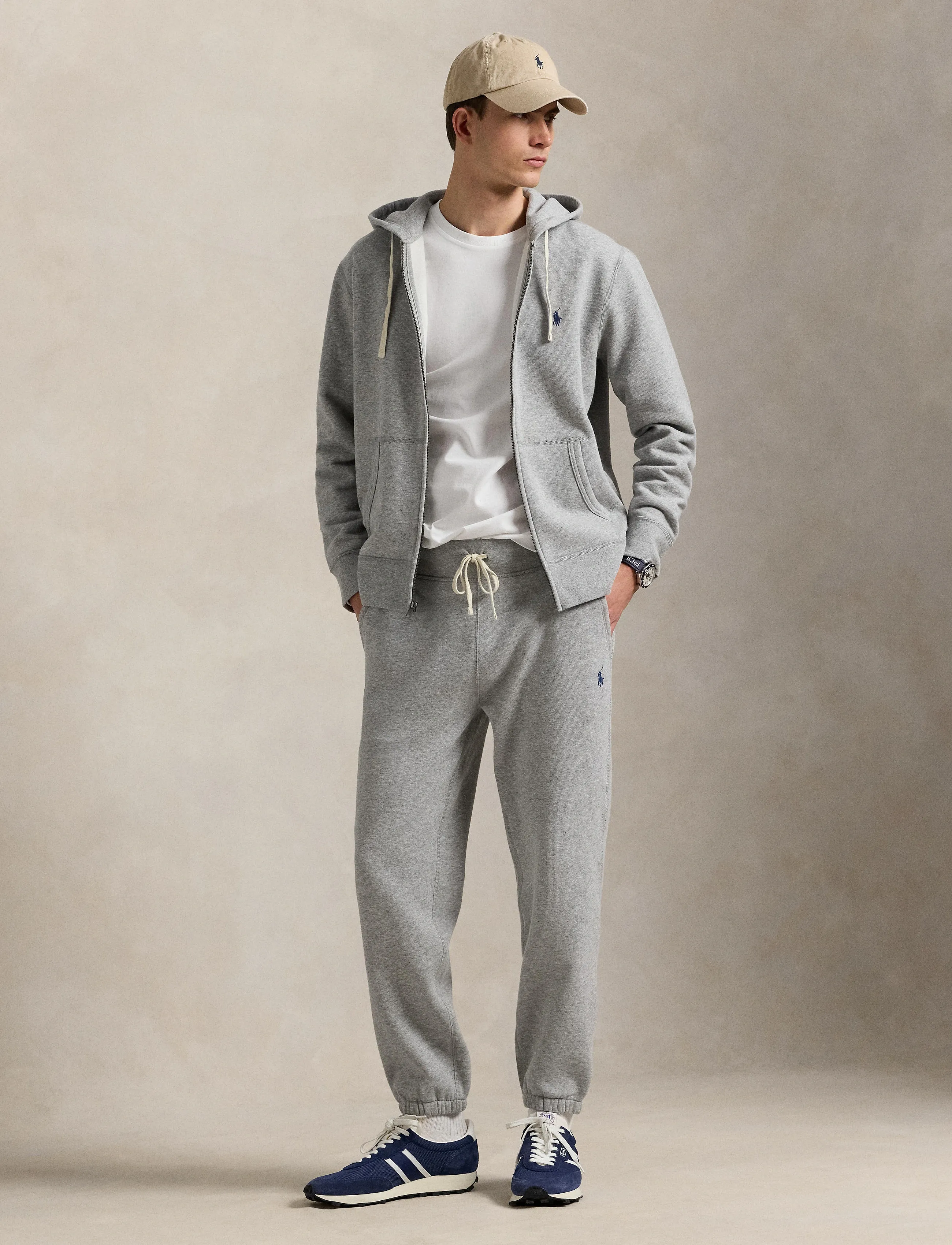 Polo Ralph Lauren Classic Fit Jersey Long-Sleeve T-Shirt - Riided - WHITE/C7996 / white