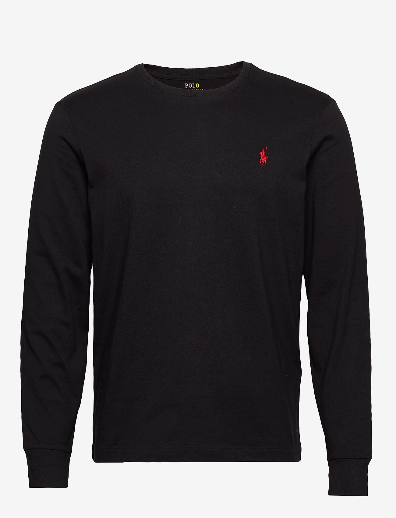 Polo Ralph Lauren - Custom Slim Fit T-Shirt - långärmade t-shirts - polo black - 0