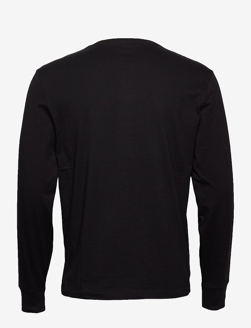 Polo Ralph Lauren - Custom Slim Jersey Long-Sleeve T-Shirt - t-shirts - polo black - 1