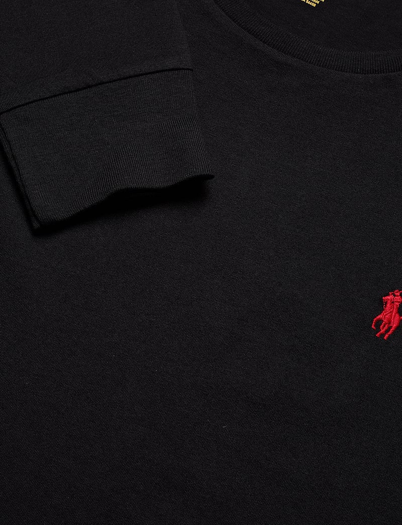 Polo Ralph Lauren - Custom Slim Jersey Long-Sleeve T-Shirt - t-shirts - polo black - 2