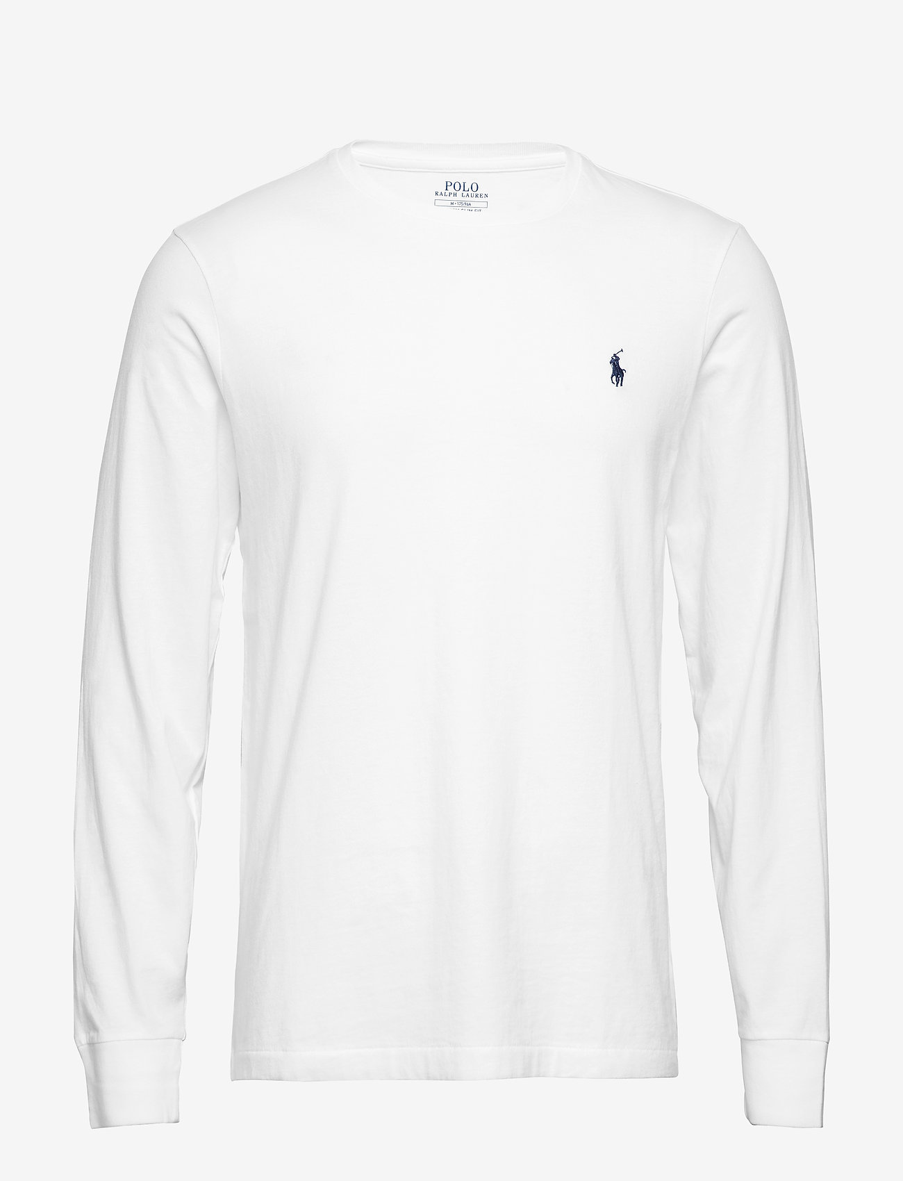 Polo Ralph Lauren - Custom Slim Fit T-Shirt - långärmade t-shirts - white - 0