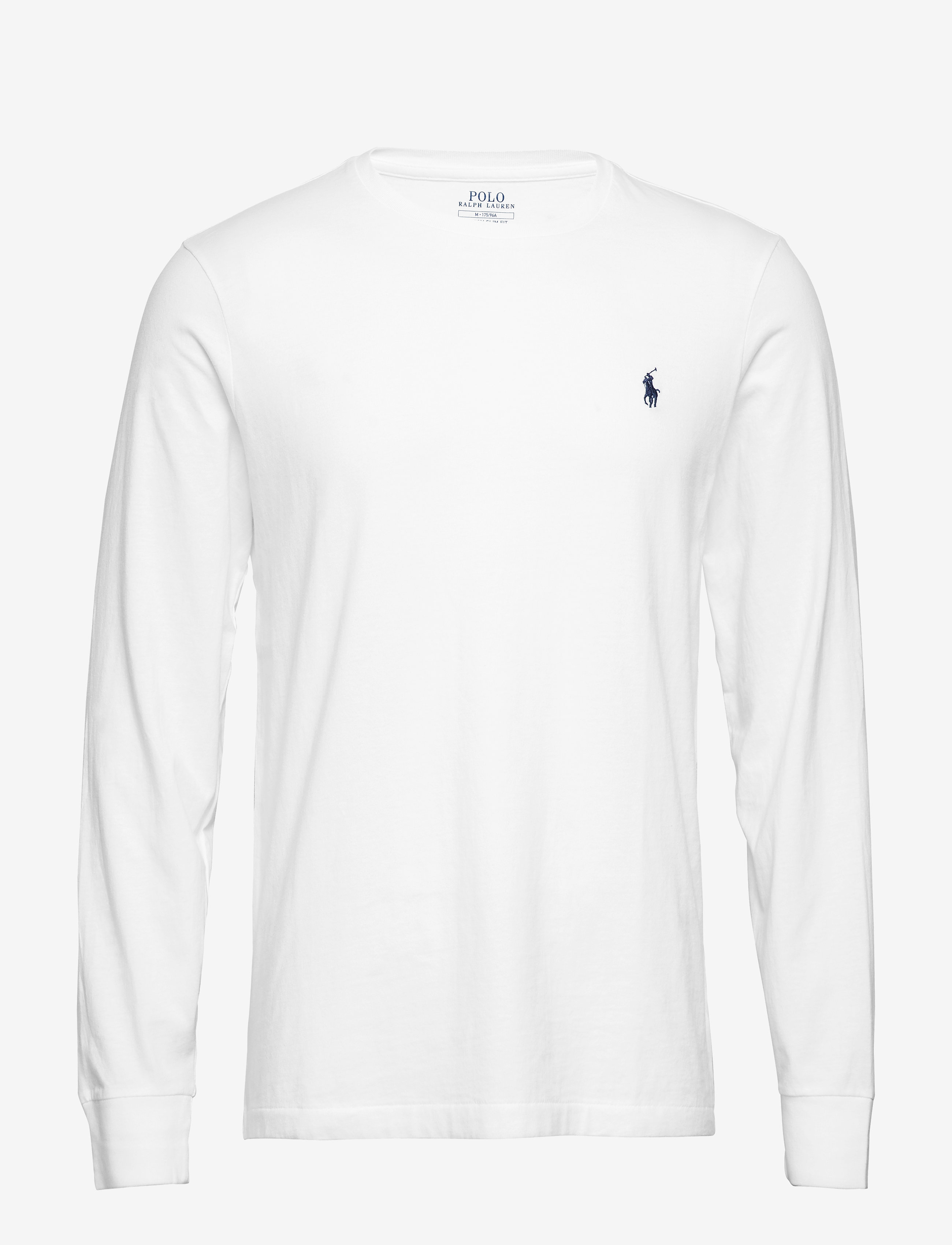 Polo Ralph Lauren - Custom Slim Jersey Long-Sleeve T-Shirt - white - 1