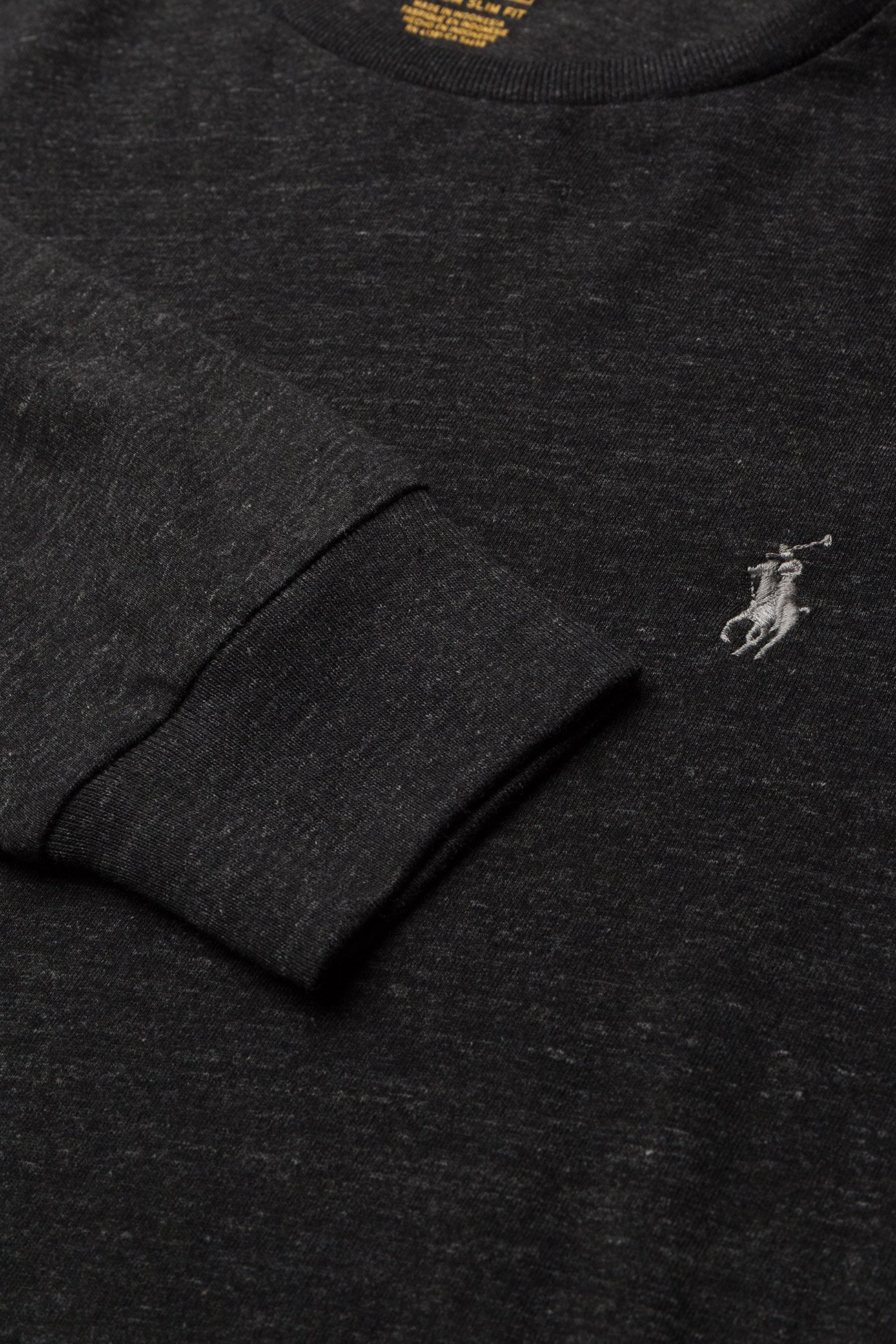 Polo Ralph Lauren - LSCNCMSLM5-LONG SLEEVE-T-SHIRT - black marl heathe - 2