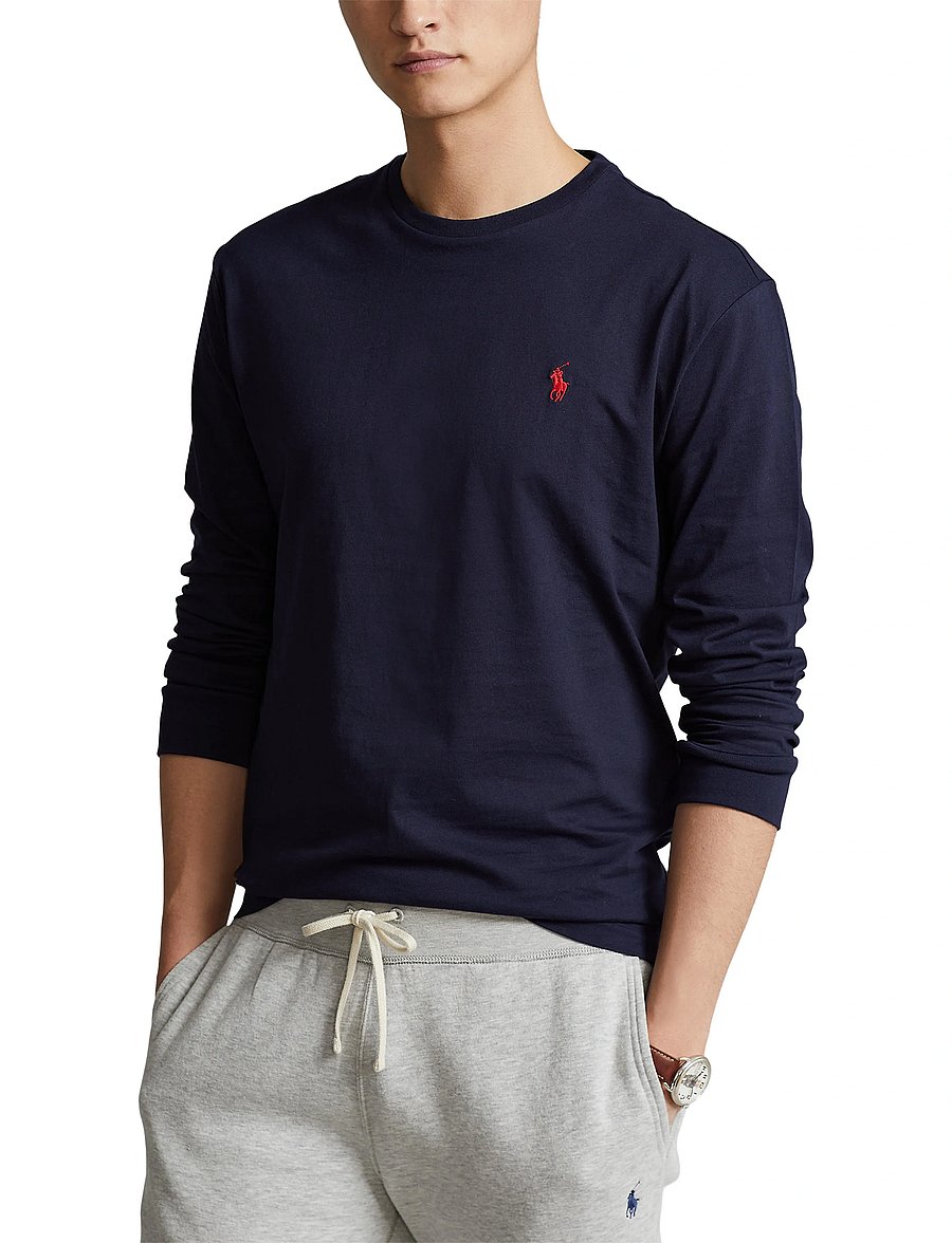 Polo Ralph Lauren - 26/1 JERSEY-LSL-TSH - langærmede t-shirts - ink - 5