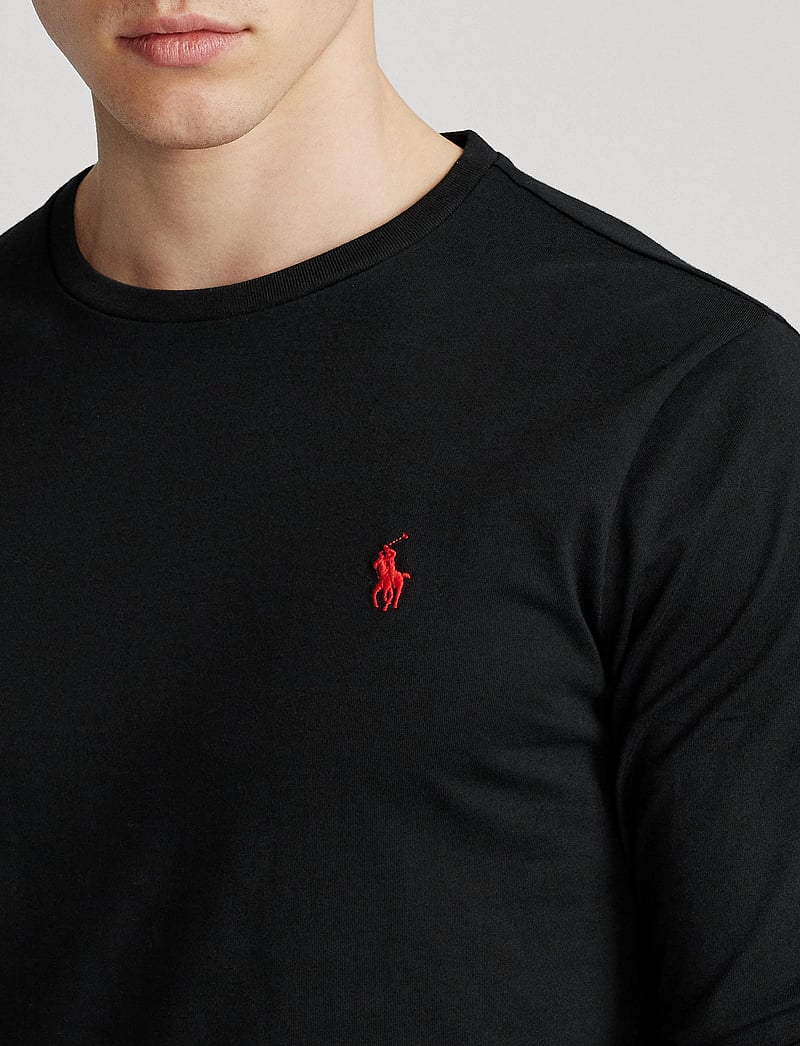Polo Ralph Lauren - 26/1 JERSEY-LSL-TSH - marškinėliai ilgomis rankovėmis - polo black - 3