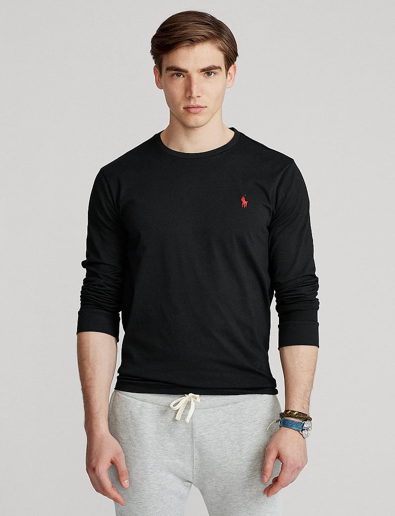 Polo Ralph Lauren - 26/1 JERSEY-LSL-TSH - marškinėliai ilgomis rankovėmis - polo black - 4