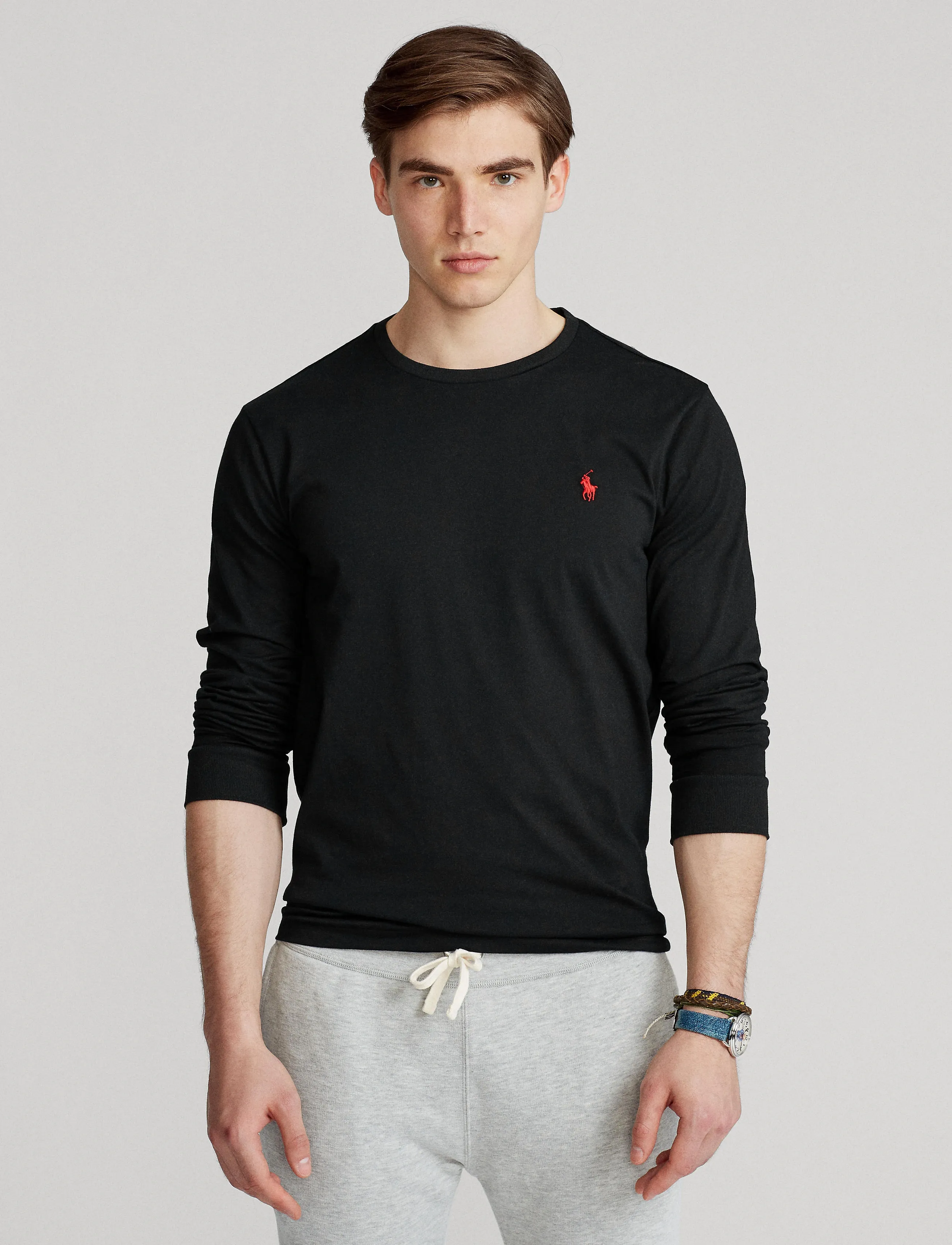 Polo Ralph Lauren - 26/1 JERSEY-LSL-TSH - pikkade varrukatega t-särgid - polo black - 4