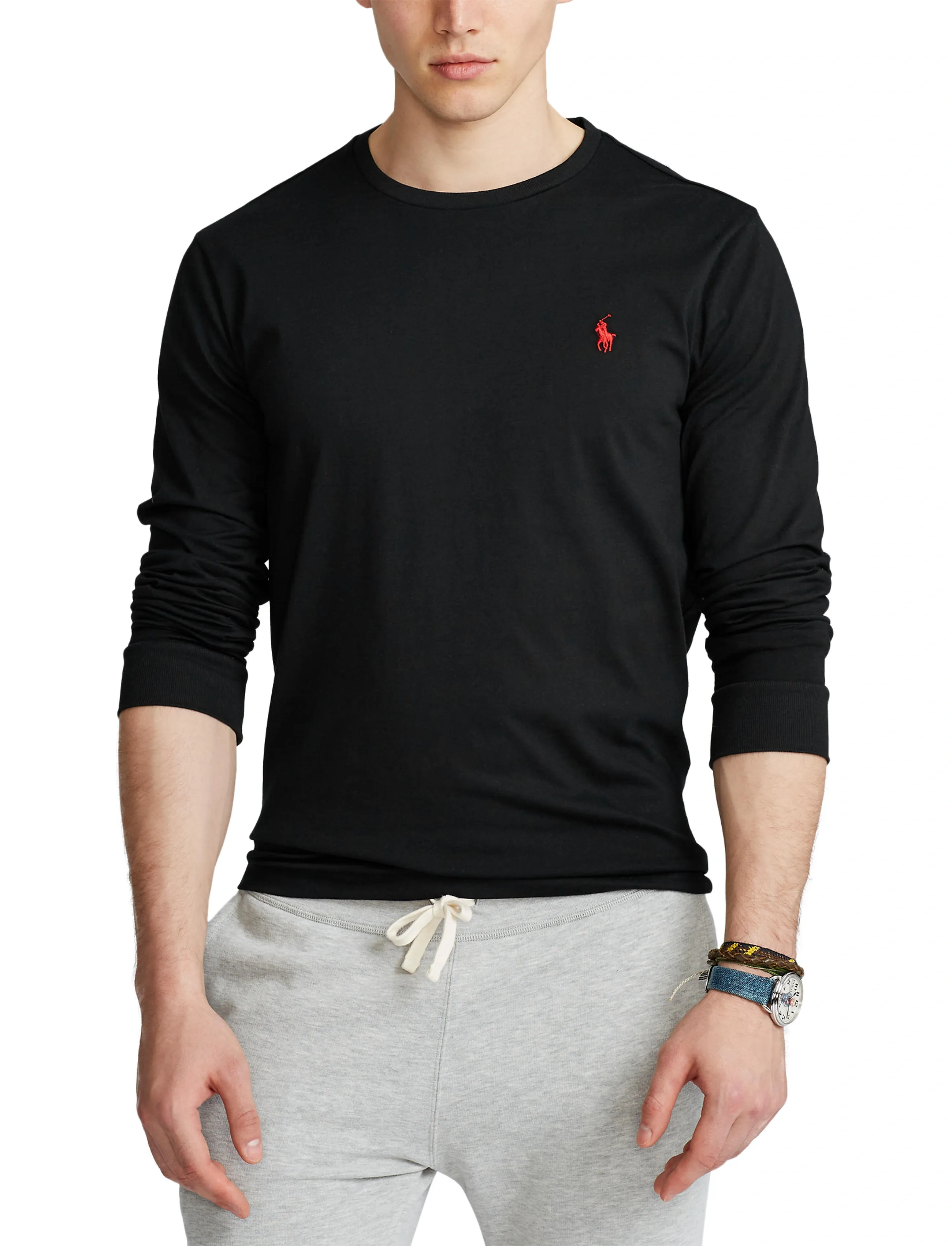 Polo Ralph Lauren - 26/1 JERSEY-LSL-TSH - pikkade varrukatega t-särgid - polo black - 5