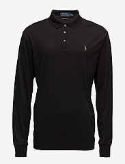 Polo Ralph Lauren - Custom Slim Fit Soft Cotton Polo Shirt - long-sleeved polos - polo black - 1
