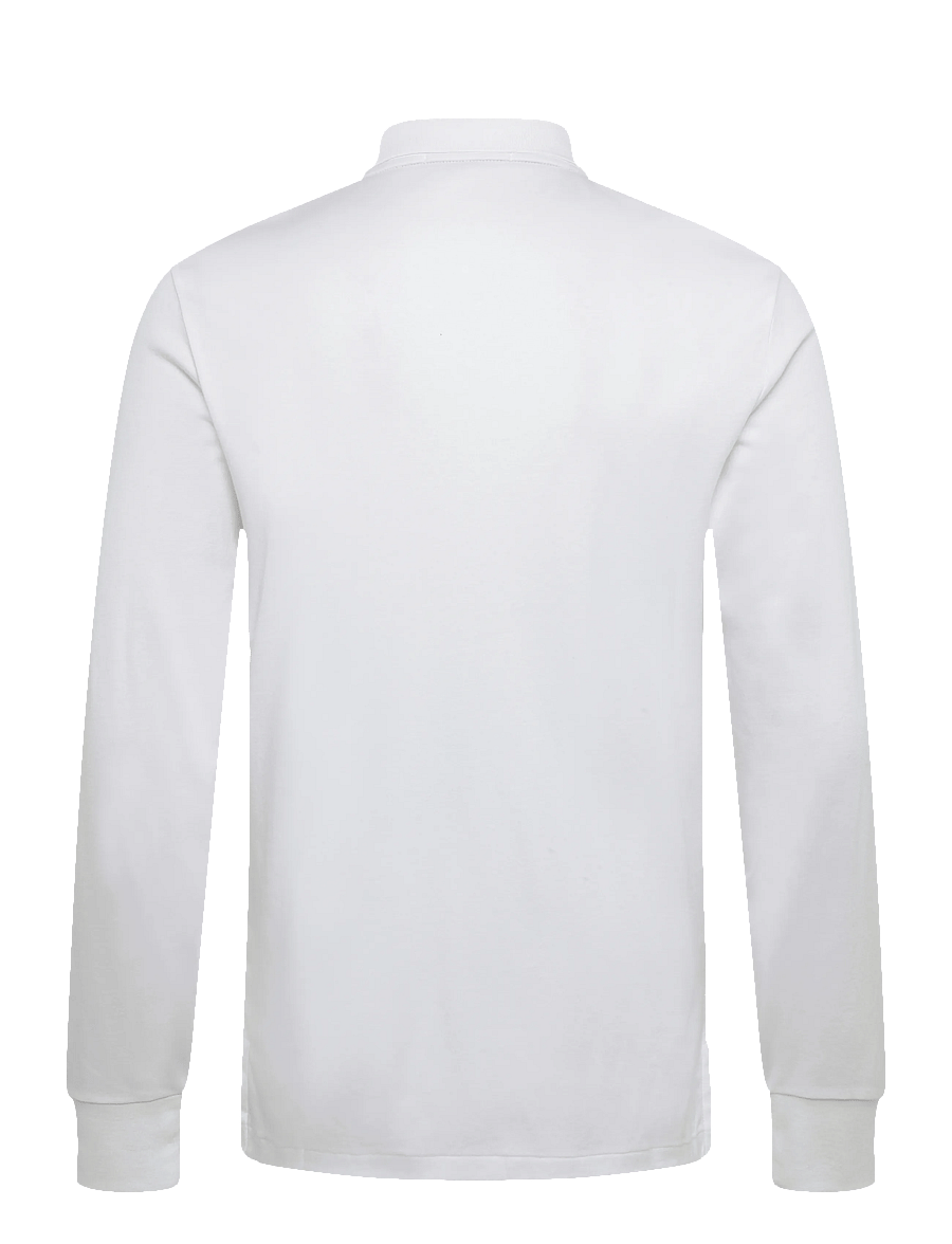 Polo Ralph Lauren - PIMA POLO-LSL-KNT - langärmelig - white - 1