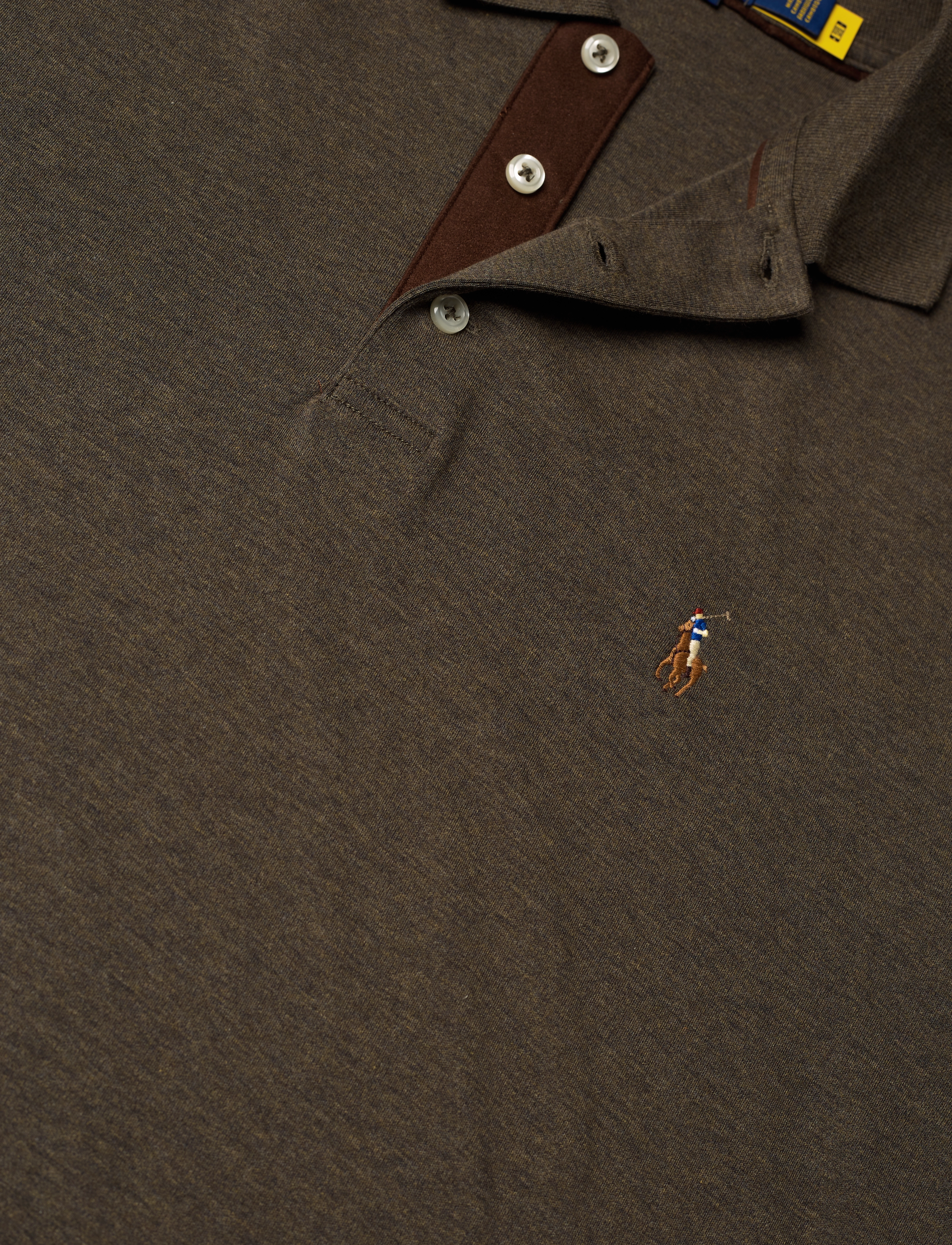 Polo Ralph Lauren - Custom Slim Fit Soft Cotton Polo Shirt - wilson olive heat - 2