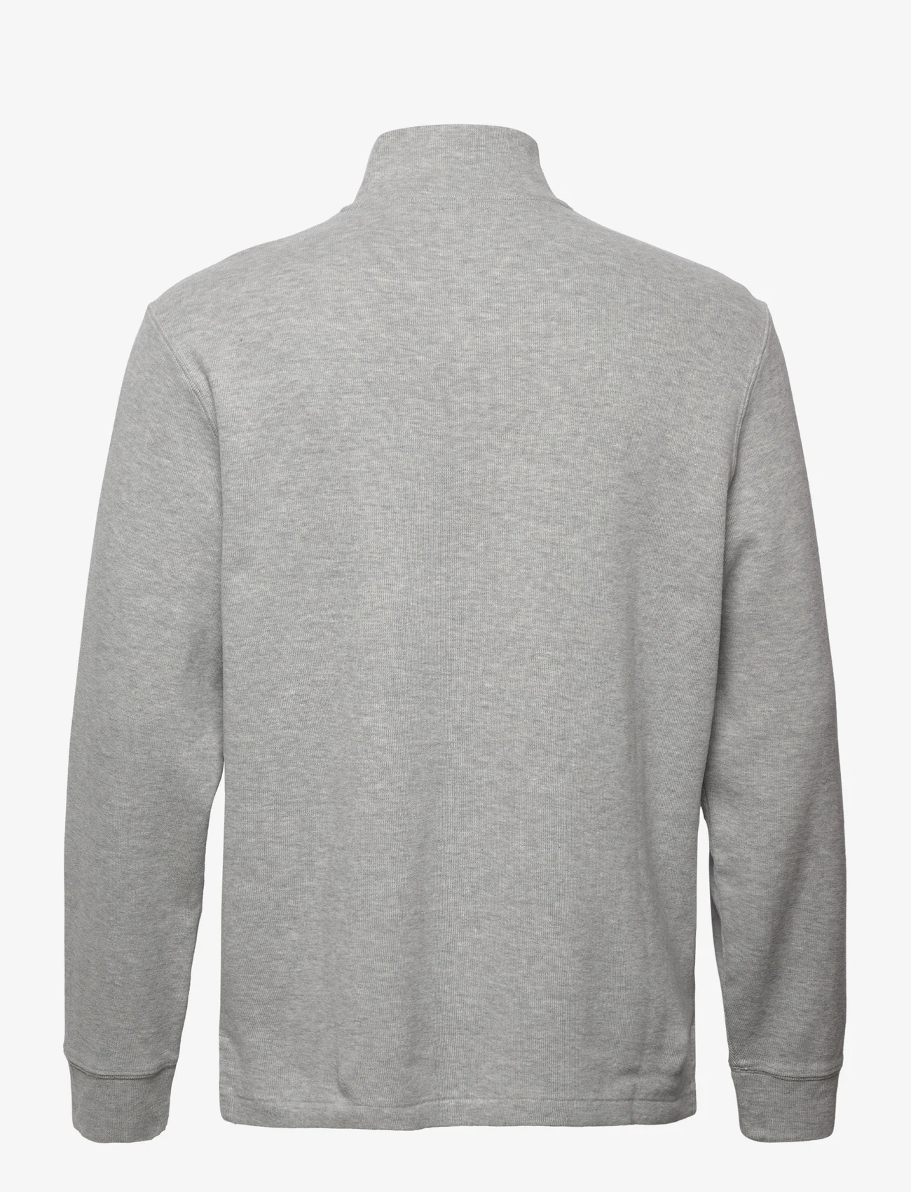 Polo Ralph Lauren - Estate-Rib Quarter-Zip Pullover - džemperi ar daļēju rāvējslēdzēja aizdari - andover heather - 1