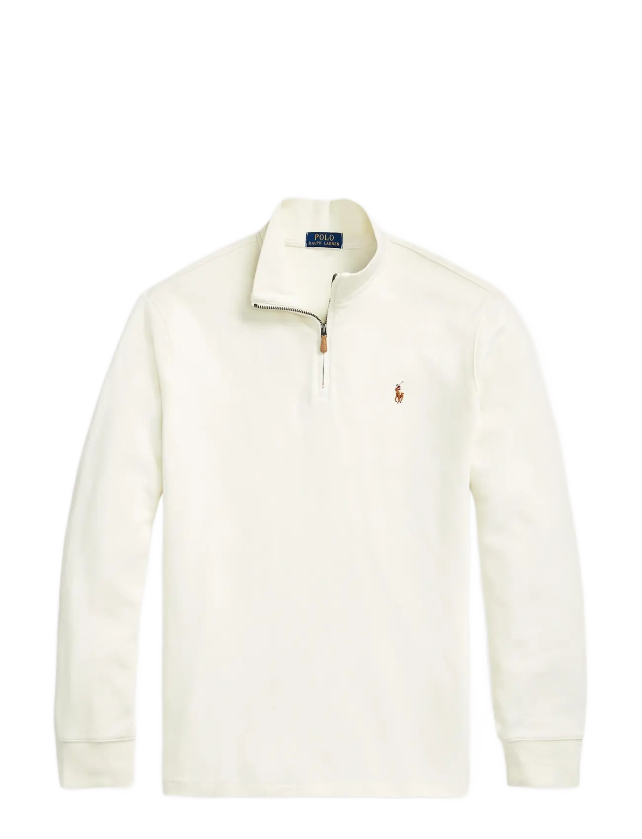Polo Ralph Lauren - Estate-Rib Quarter-Zip Pullover - sweatshirts - parchment cream - 1