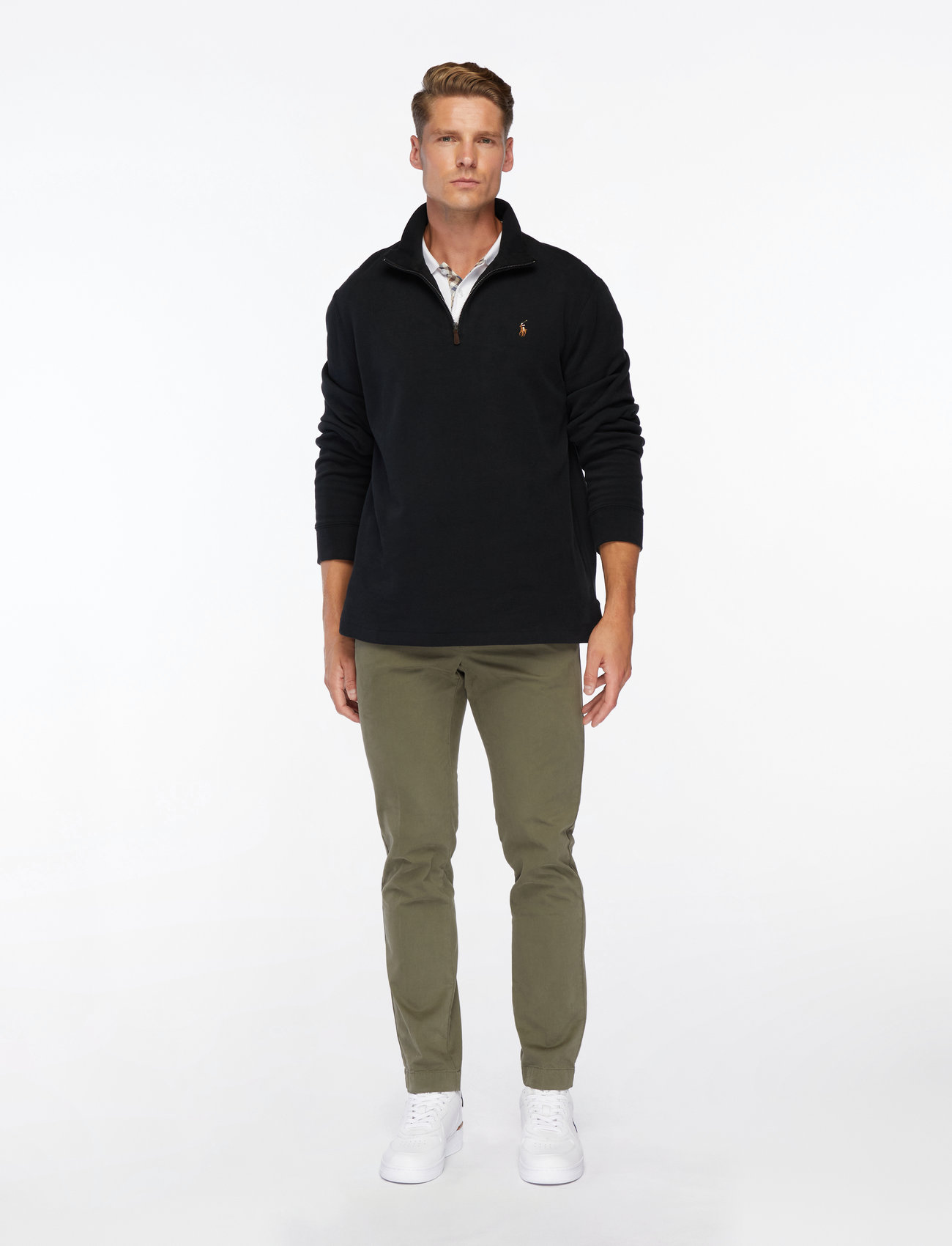 Polo Ralph Lauren - Estate-Rib Quarter-Zip Pullover - nach anlass kaufen - polo black - 3