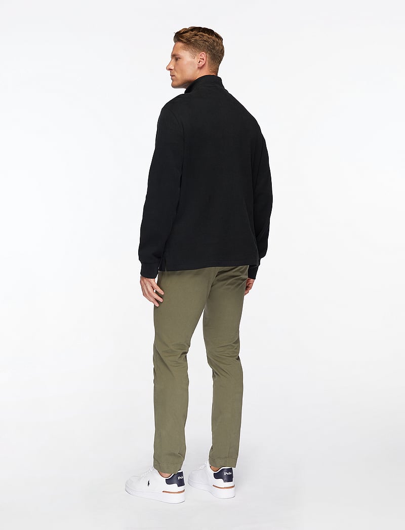 Polo Ralph Lauren - Estate-Rib Quarter-Zip Pullover - half zip-trøjer - polo black - 5