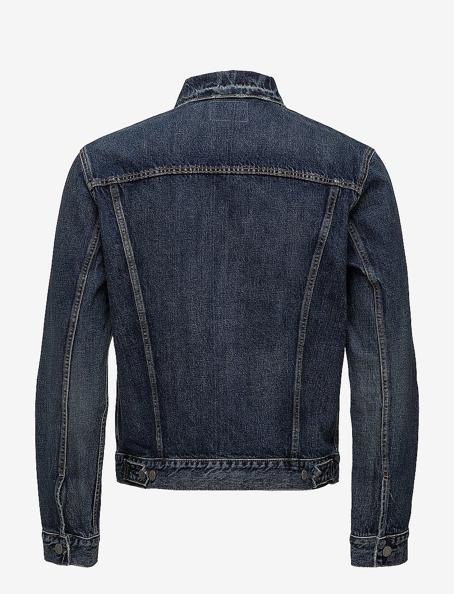 Polo Ralph Lauren - Faded Denim Trucker Jacket - Ófóðraðir gallajakkar - trenton - 2