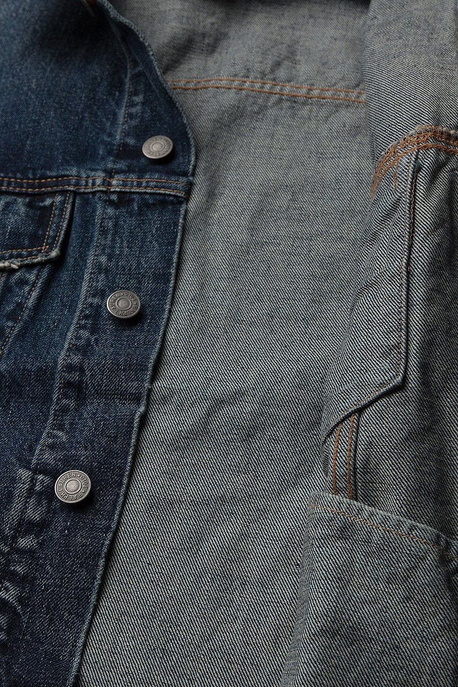 Polo Ralph Lauren - Faded Denim Trucker Jacket - Ófóðraðir gallajakkar - trenton - 5