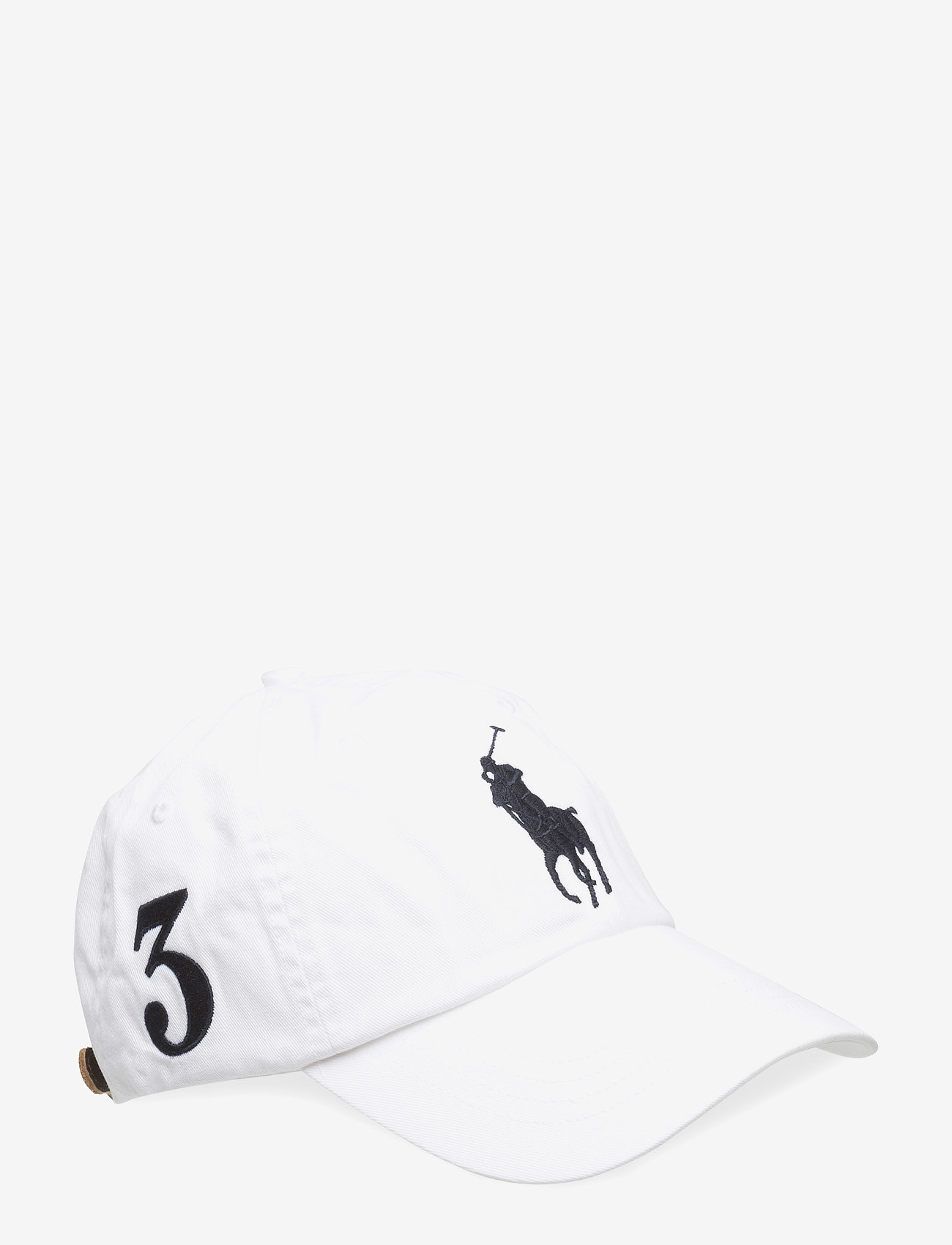 Polo Ralph Lauren - Big Pony Chino Ball Cap - nokkmütsid - white - 0