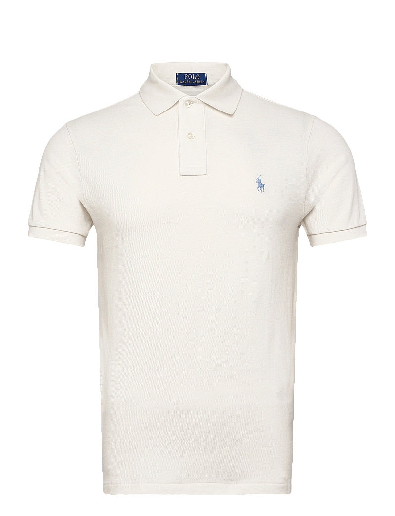 Polo Ralph Lauren - BASIC MESH-SSL-KNT - kortärmade pikéer - antique cream/c71 - 0