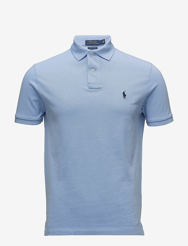 Polo Ralph Lauren - BASIC MESH-SSL-KNT - kortärmade pikéer - austin blue - 0