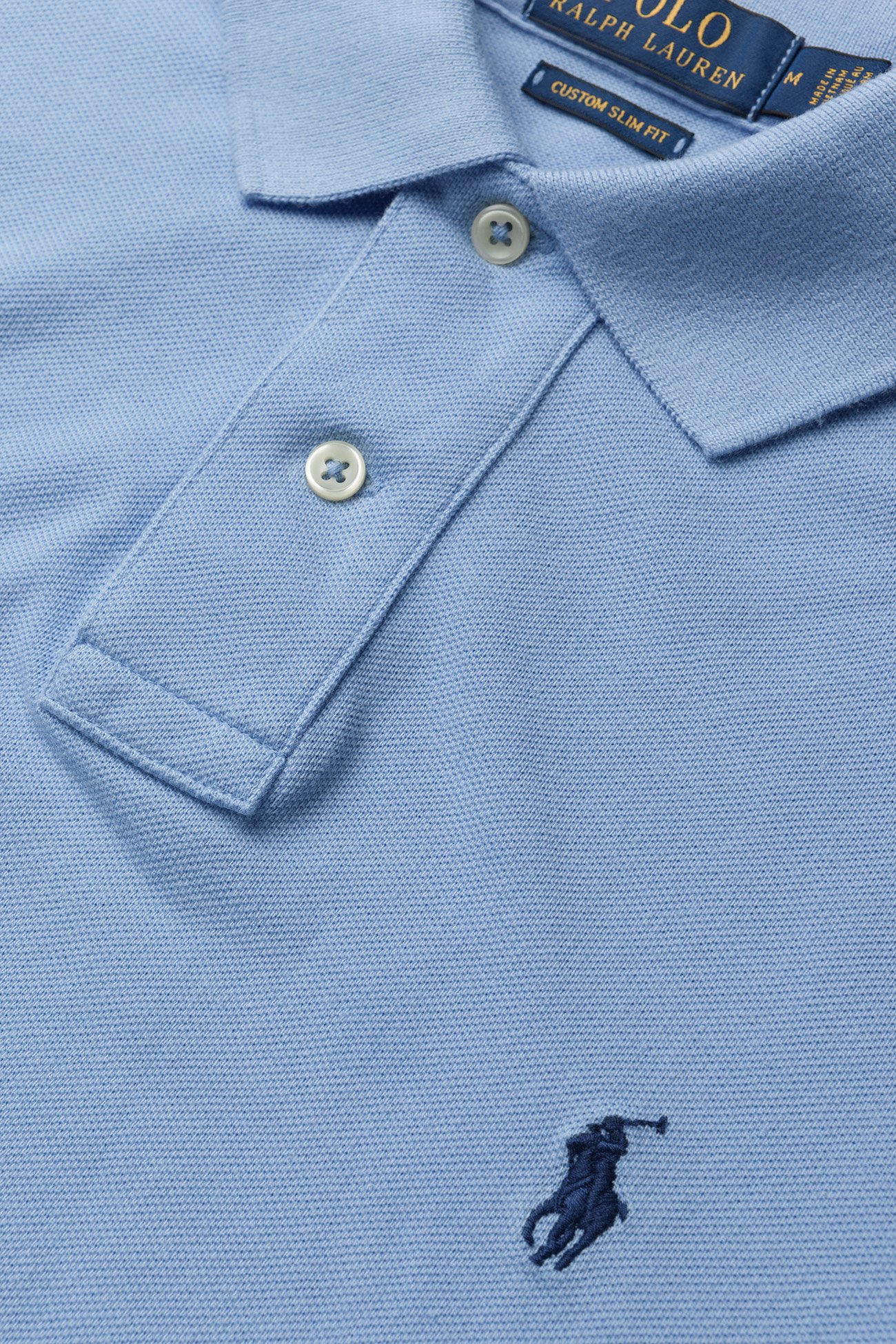 Polo Ralph Lauren - BASIC MESH-SSL-KNT - polo shirts - austin blue - 2
