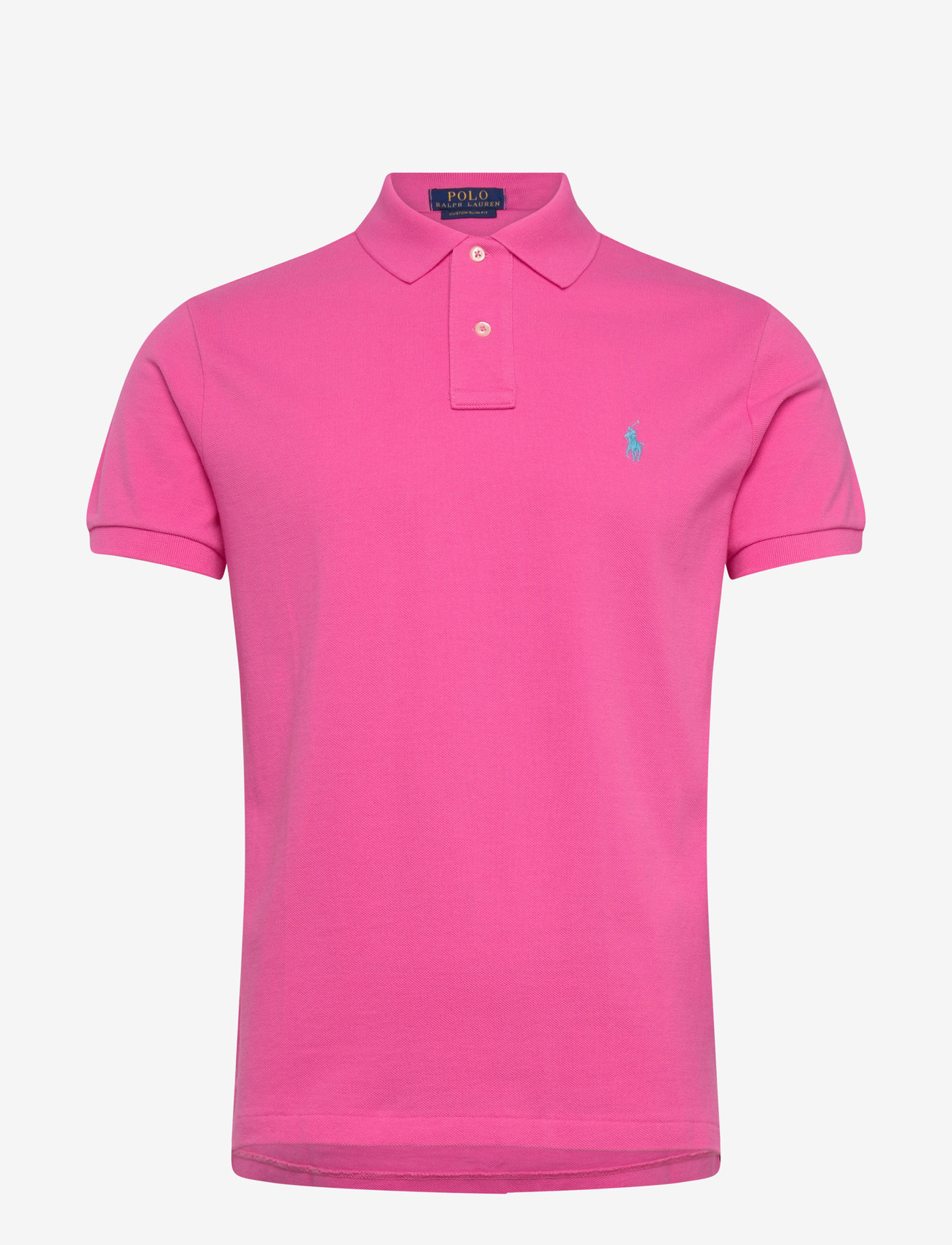Polo Ralph Lauren - BASIC MESH-SSL-KNT - kootud polosärgid - baja pink/c6995 - 0