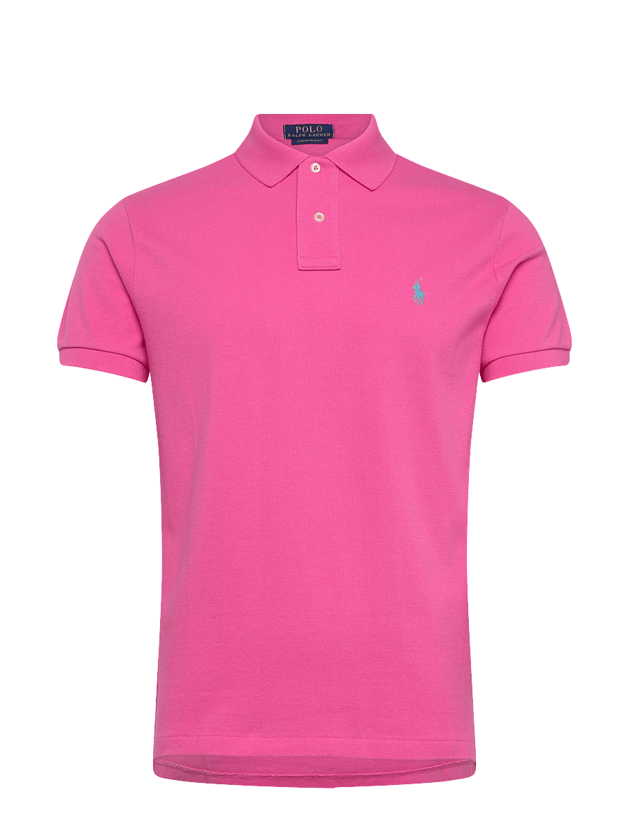 Polo Ralph Lauren - BASIC MESH-SSL-KNT - kurzärmelig - baja pink/c6995 - 0