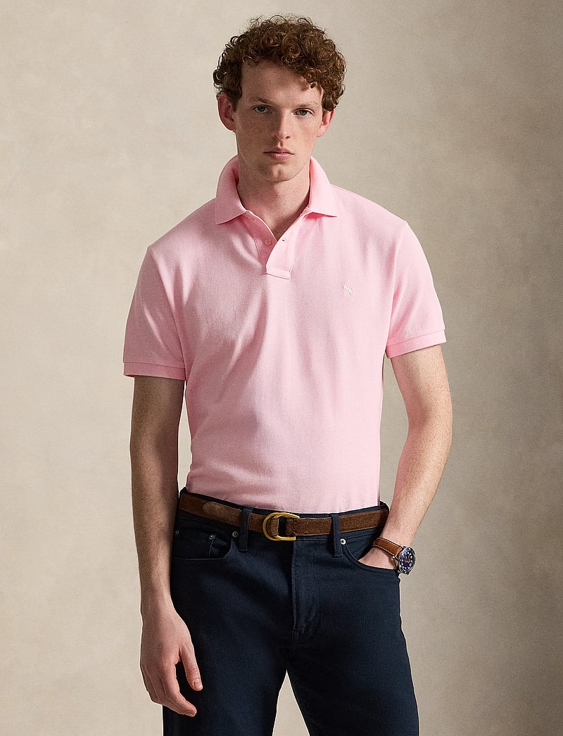 Polo Ralph Lauren - BASIC MESH-SSL-KNT - kortärmade pikéer - bath pink/c1730 - 3