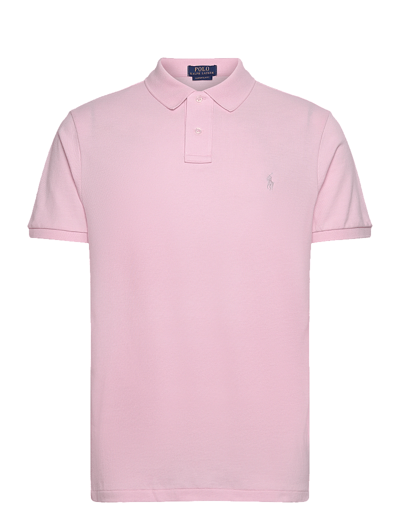 Polo Ralph Lauren - BASIC MESH-SSL-KNT - kortærmede poloer - bath pink/c7172 - 0