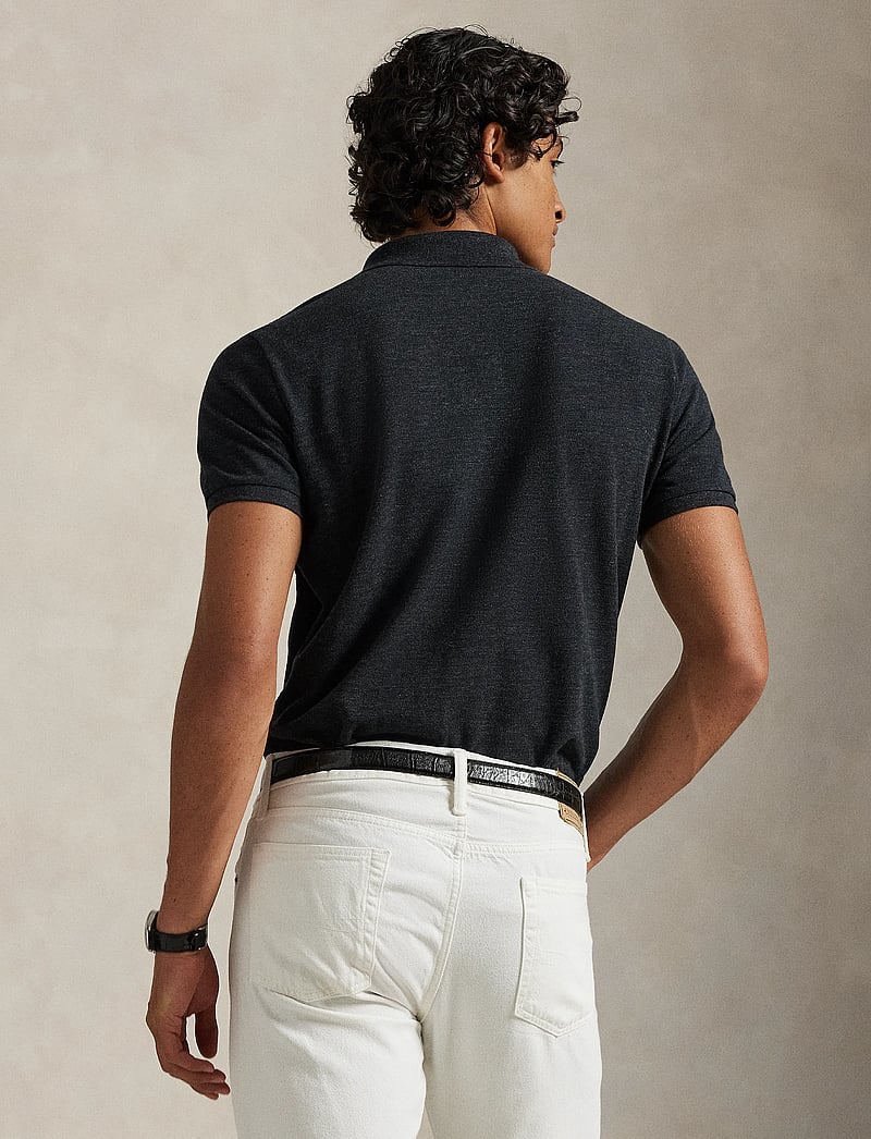Polo Ralph Lauren - BASIC MESH-SSL-KNT - kortärmade pikéer - black marl heathe - 2