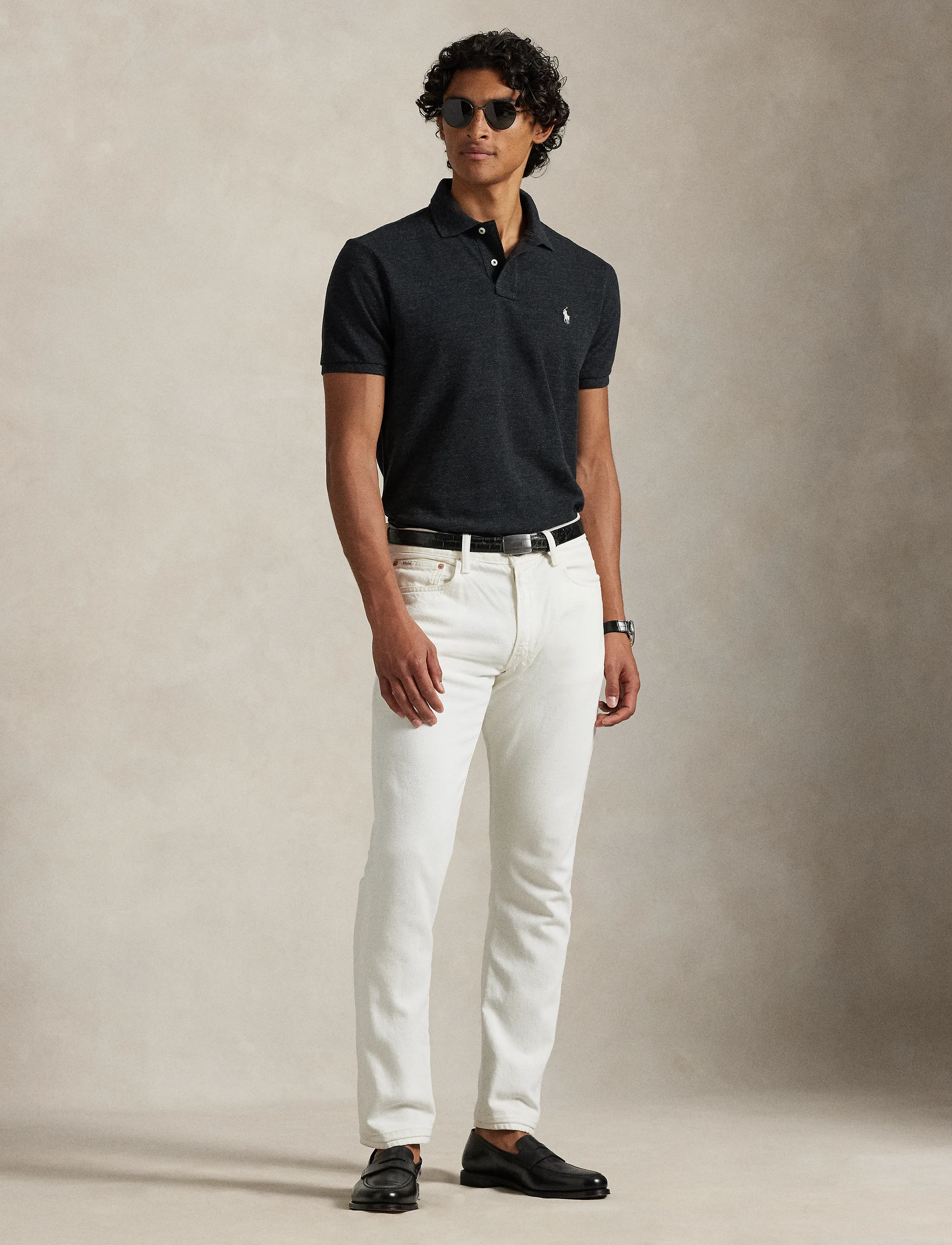 The Iconic Custom Slim Fit Mesh Polo 3