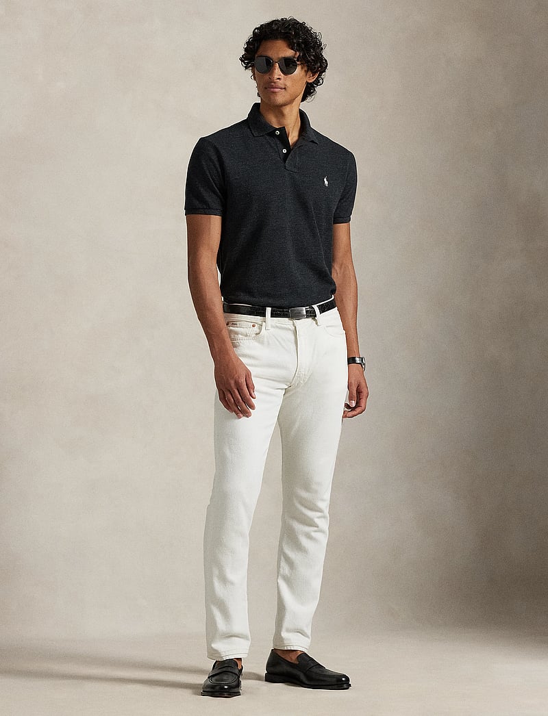 Polo Ralph Lauren - BASIC MESH-SSL-KNT - kortärmade pikéer - black marl heathe - 3