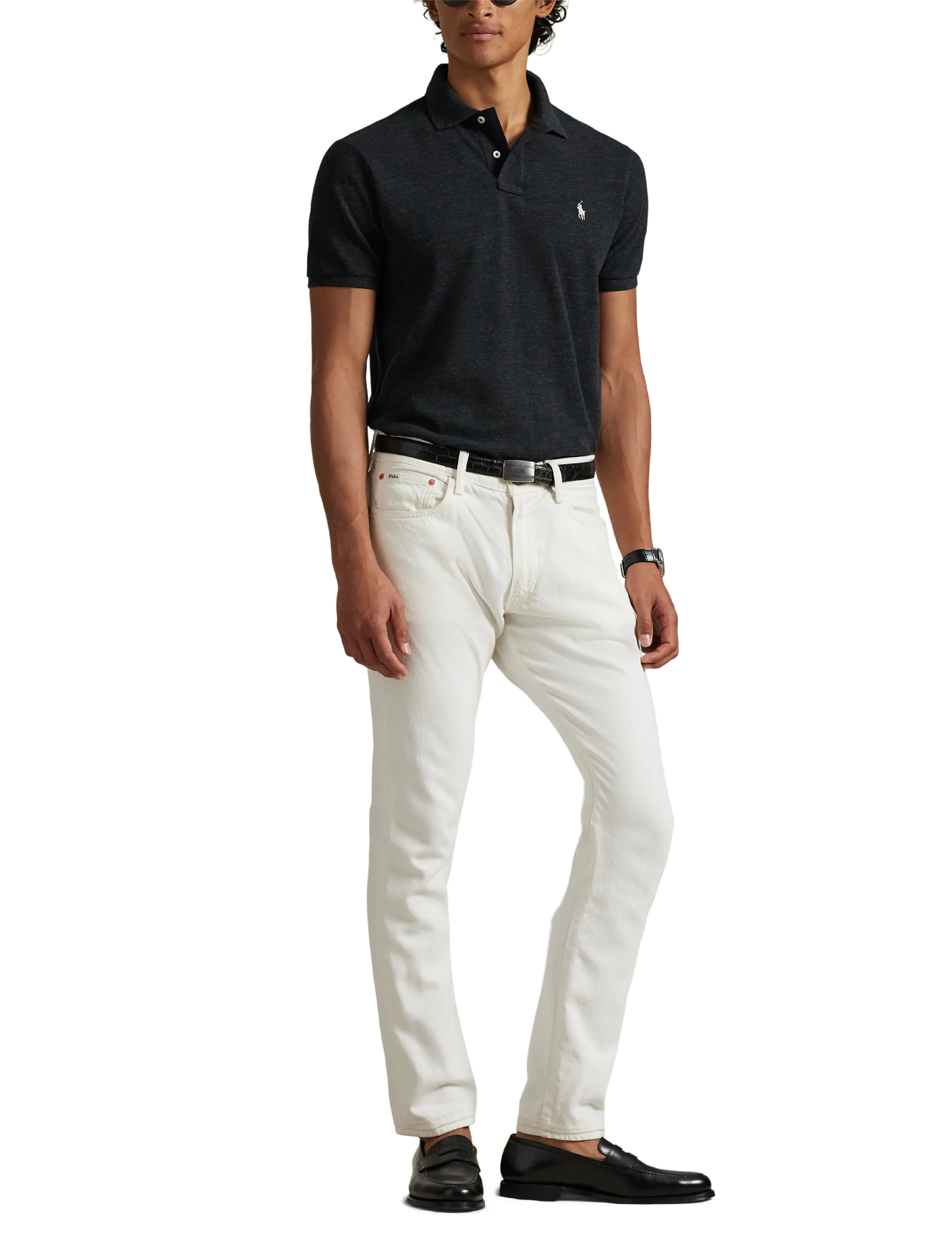 The Iconic Custom Slim Fit Mesh Polo 4