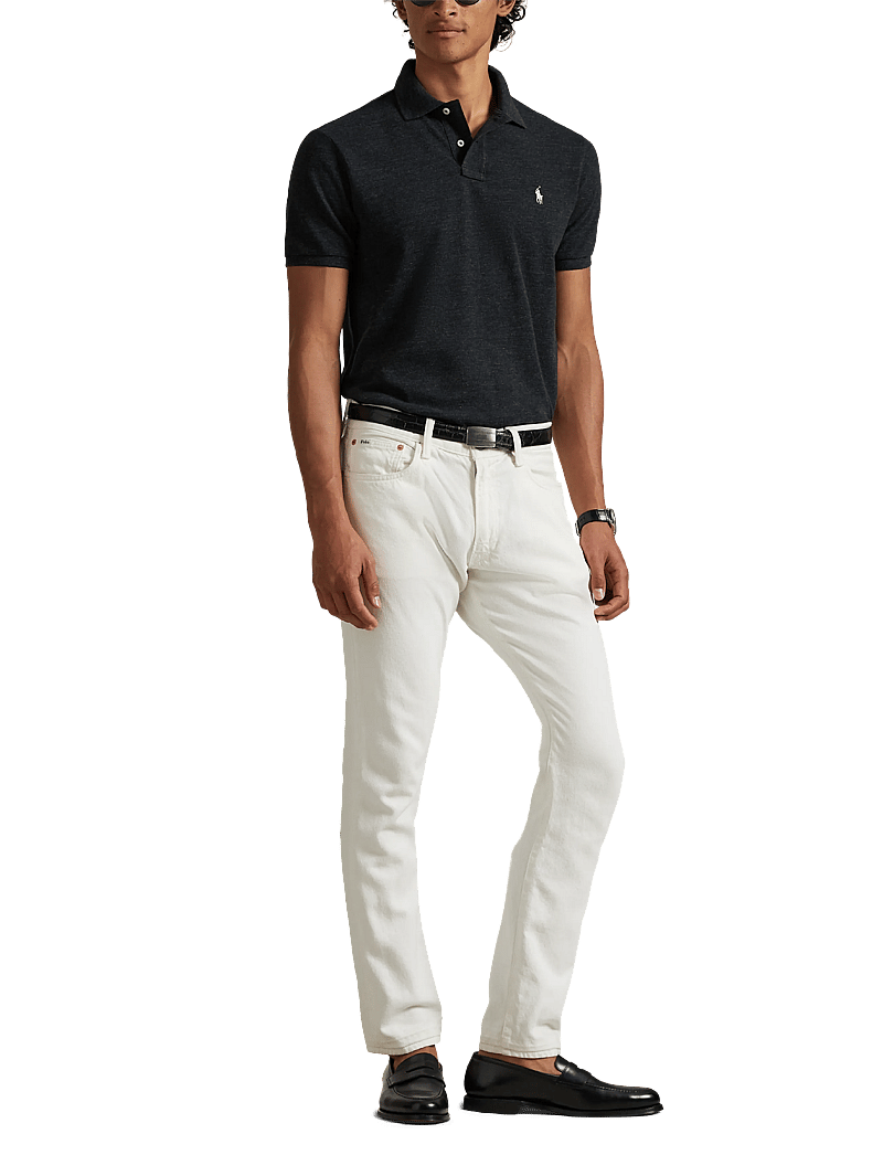 Polo Ralph Lauren - BASIC MESH-SSL-KNT - kortärmade pikéer - black marl heathe - 4