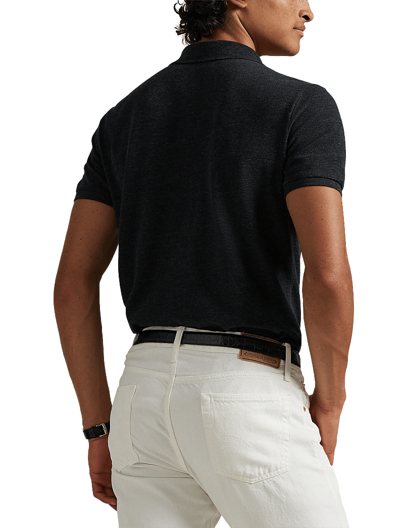 Polo Ralph Lauren - BASIC MESH-SSL-KNT - kortärmade pikéer - black marl heathe - 5