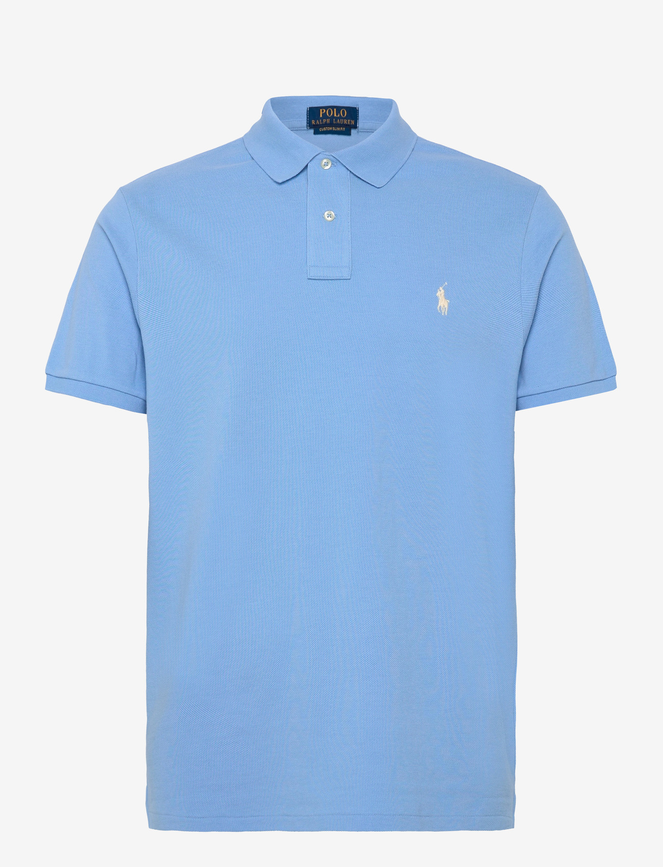 Polo Ralph Lauren - BASIC MESH-SSL-KNT - kootud polosärgid - blue lagoon/c8125 - 0