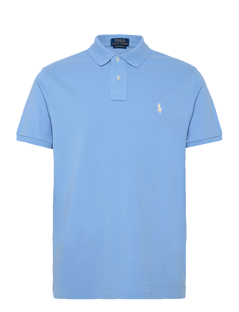 Polo Ralph Lauren - BASIC MESH-SSL-KNT - kootud polosärgid - blue lagoon/c8125 - 0