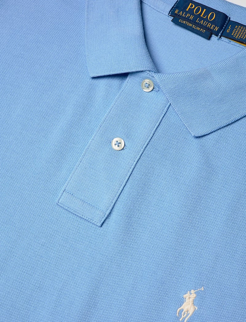 Polo Ralph Lauren - BASIC MESH-SSL-KNT - kootud polosärgid - blue lagoon/c8125 - 2