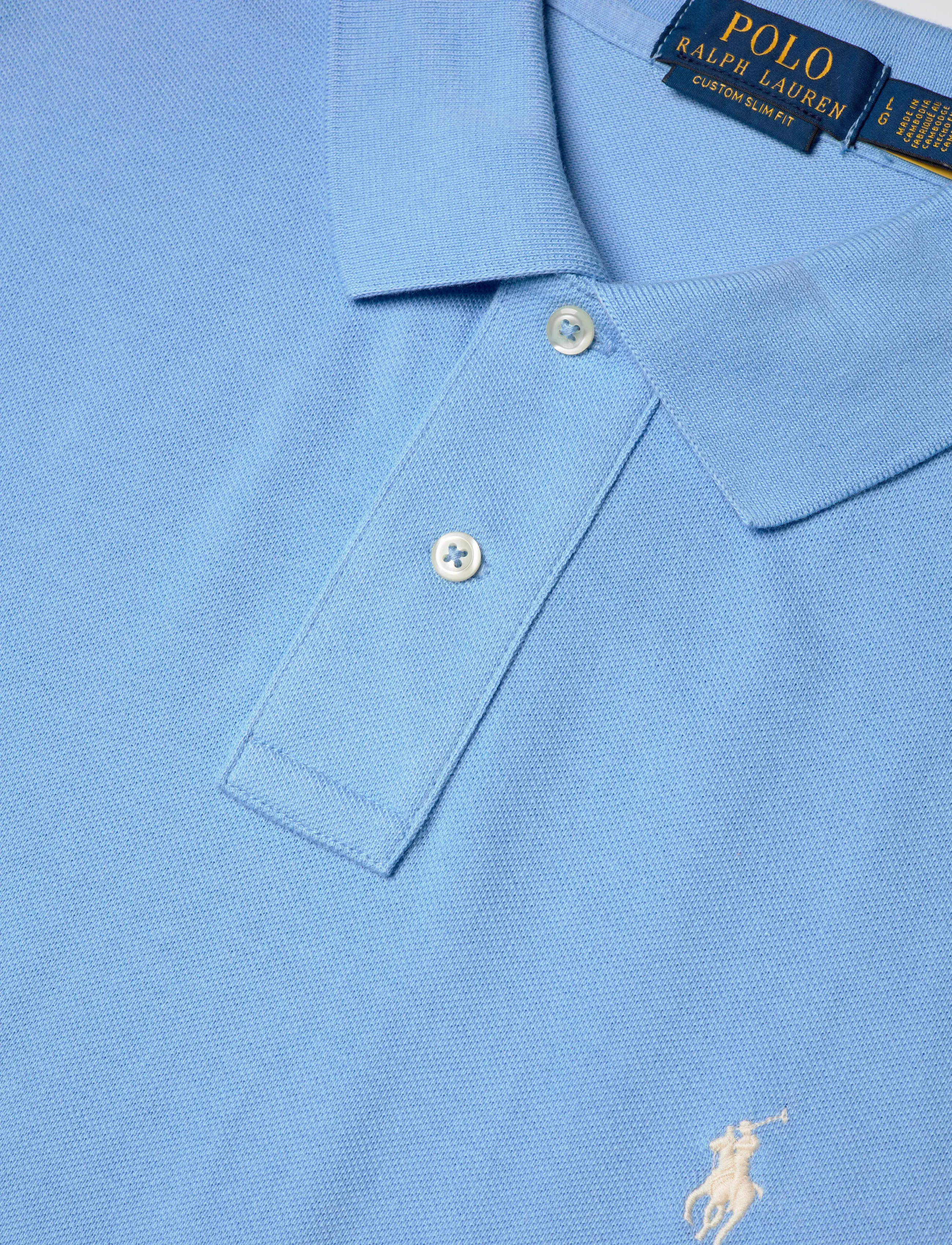 Polo Ralph Lauren - BASIC MESH-SSL-KNT - polo shirts - blue lagoon/c8125 - 2