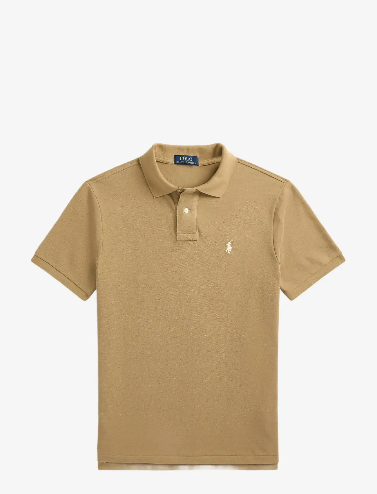 Polo Ralph Lauren - The Iconic Mesh Polo Shirt - stickade pikéer - cafe tan/c8176 - 1